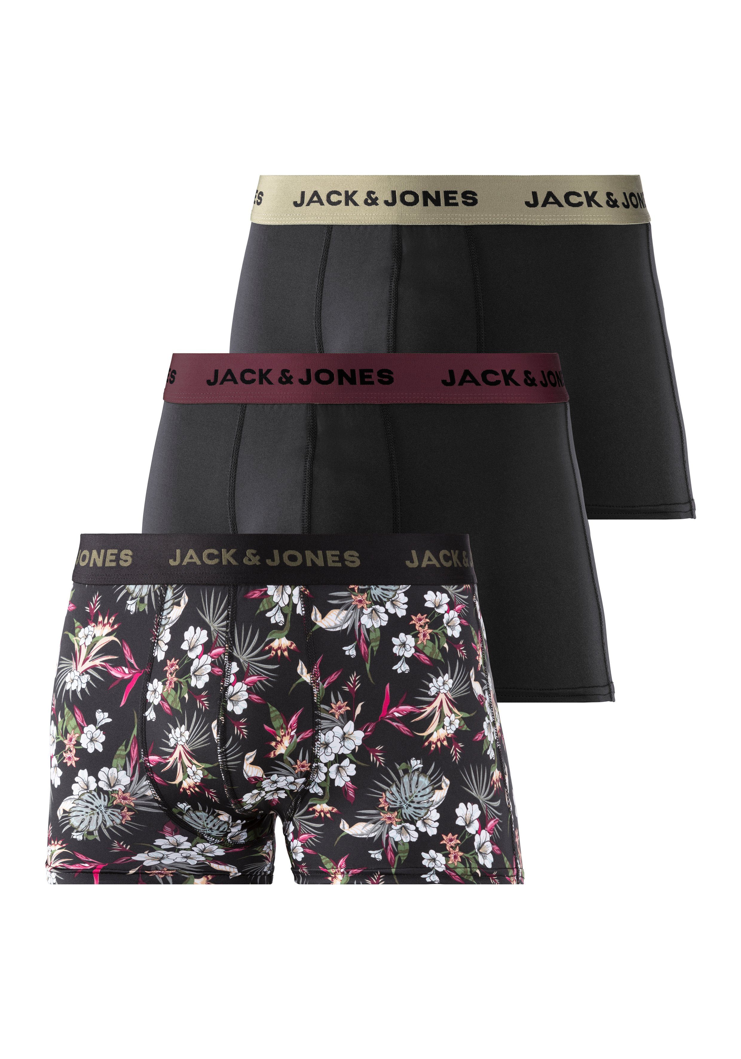 Jack & Jones Functionele boxershort van microvezel (set, 3 stuks)