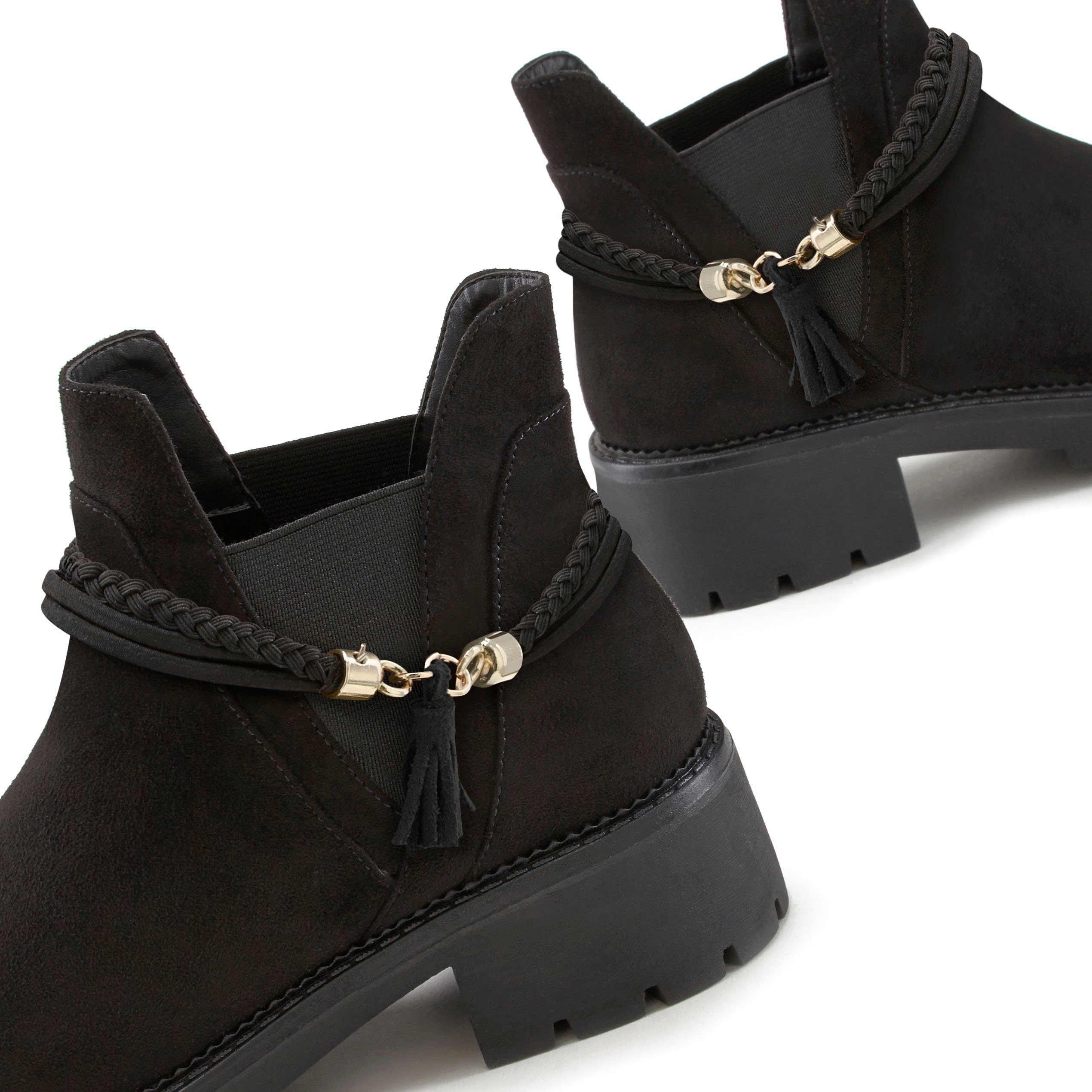 Lascana Chelsea-boots met afneembaar band en chunky zool, enkellaarsjes
