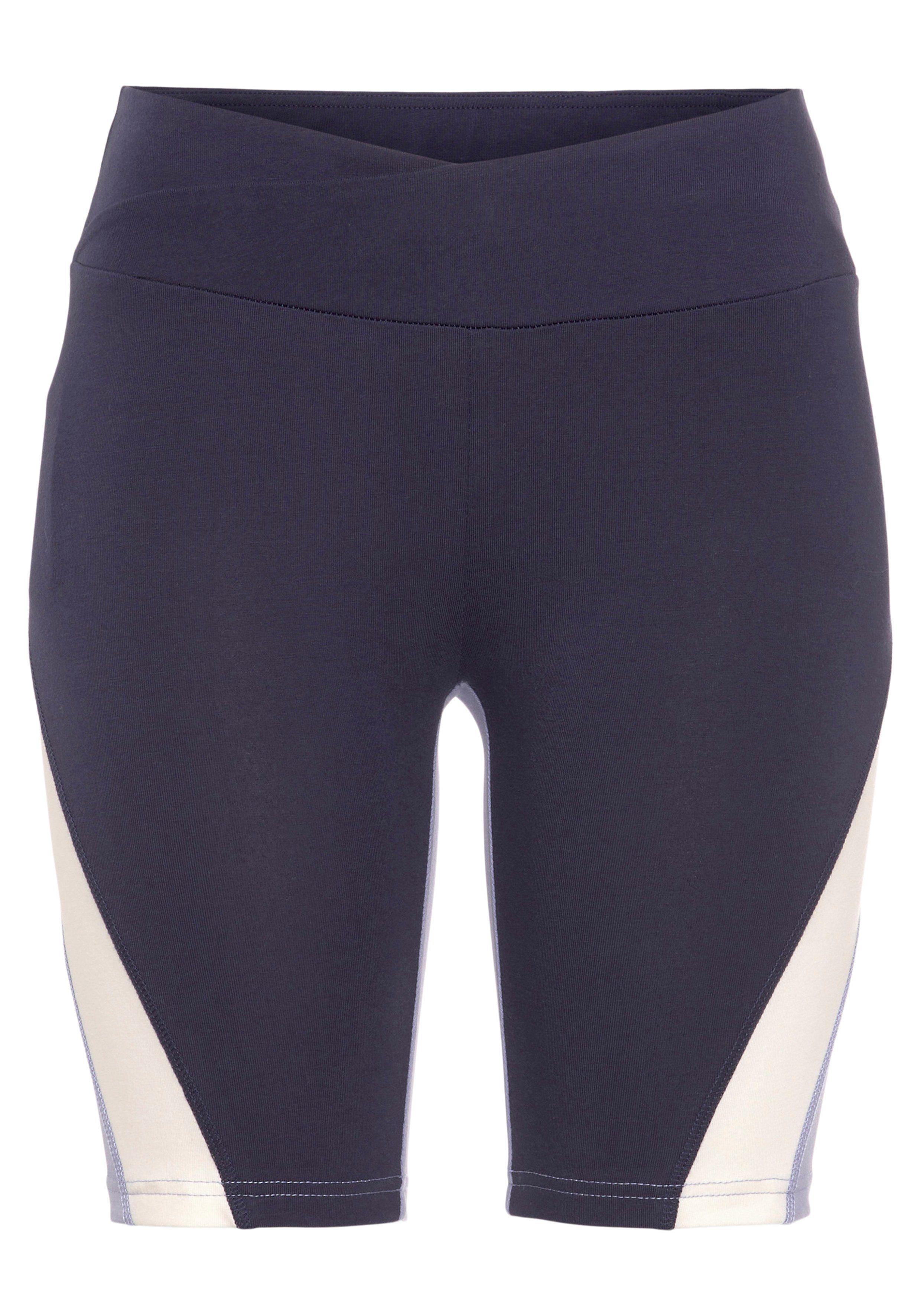 active by Lascana Fietsbroekje -Sportbroek Sportbroek met brede V-tailleband