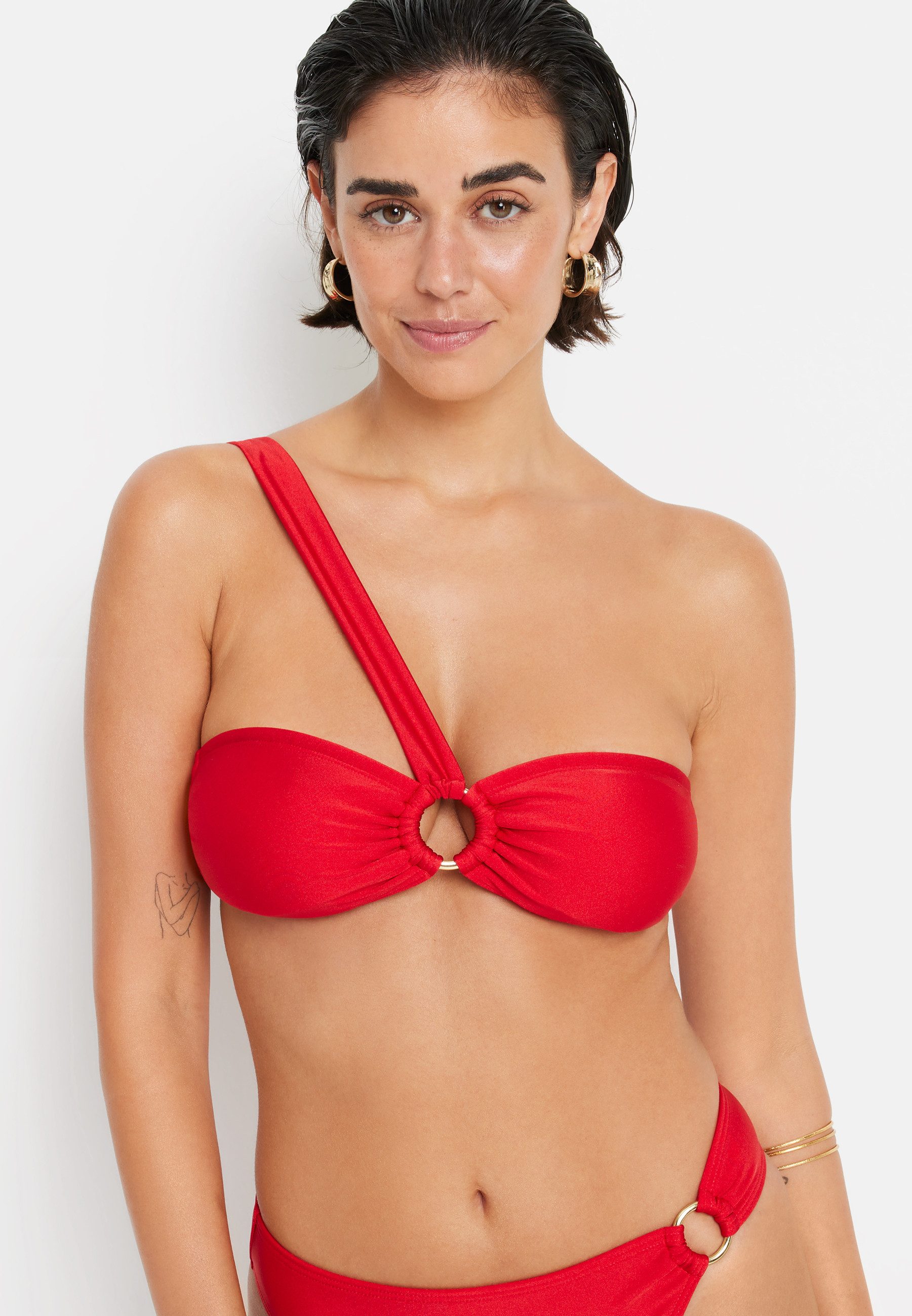 LSCN by LASCANA Bandeau-bikinitop Baila in asymmetrisch model