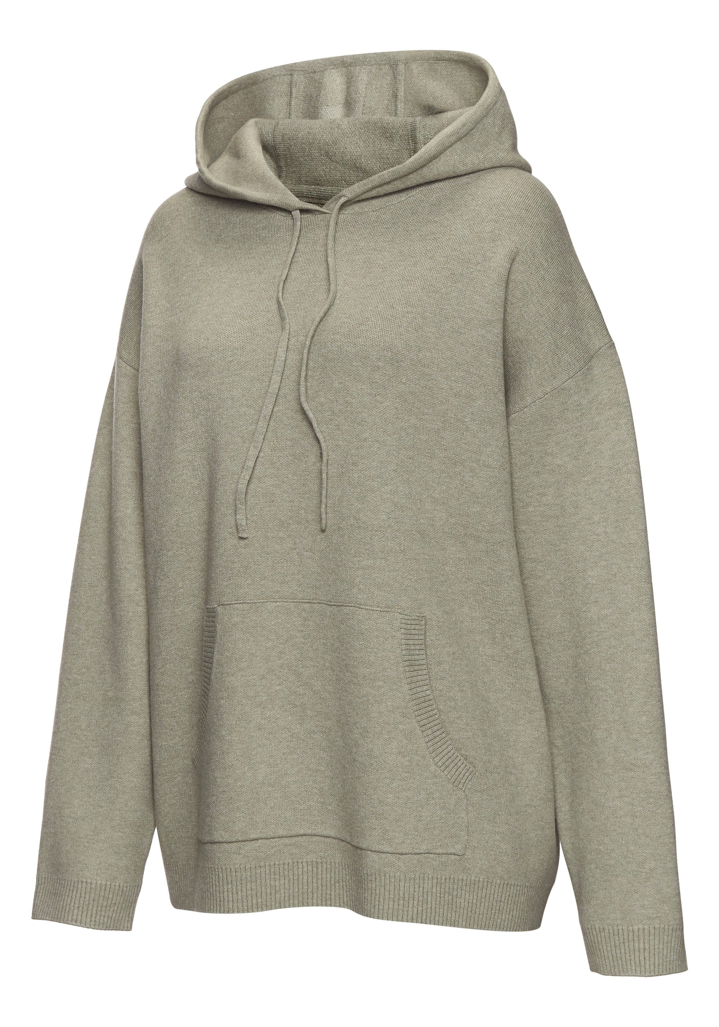 Elbsand Hoodie van hoogwaardige brei