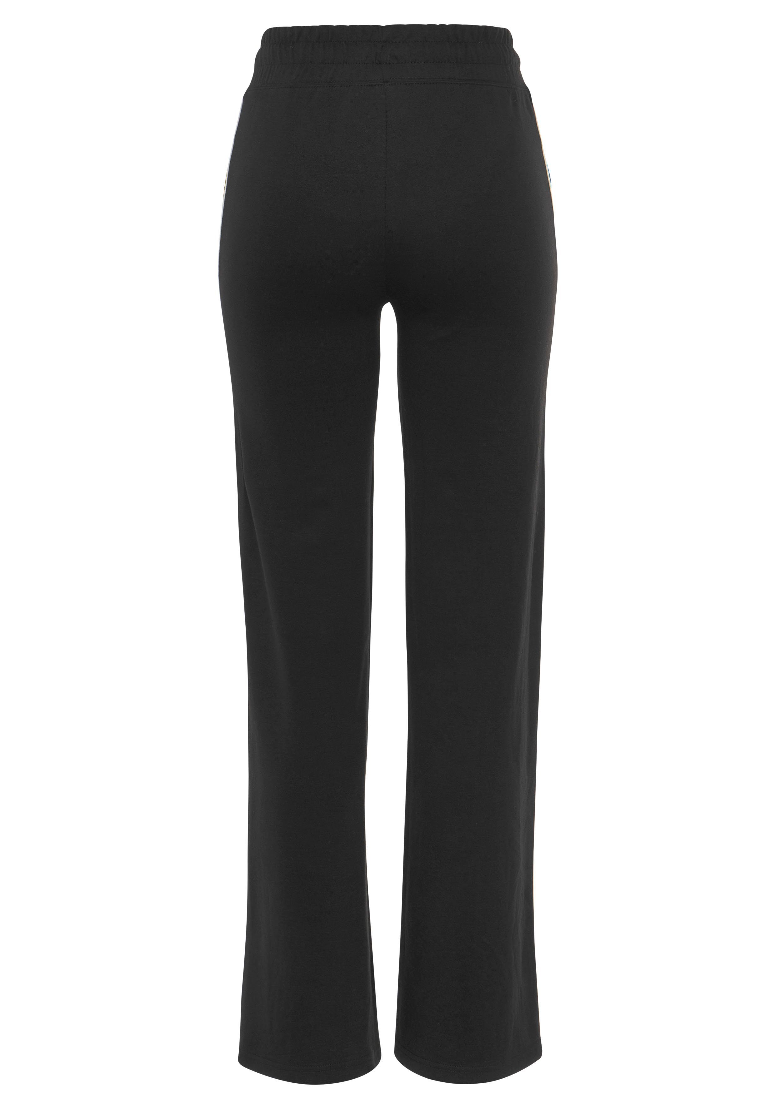 active by Lascana Jogpants met contrasterend tape