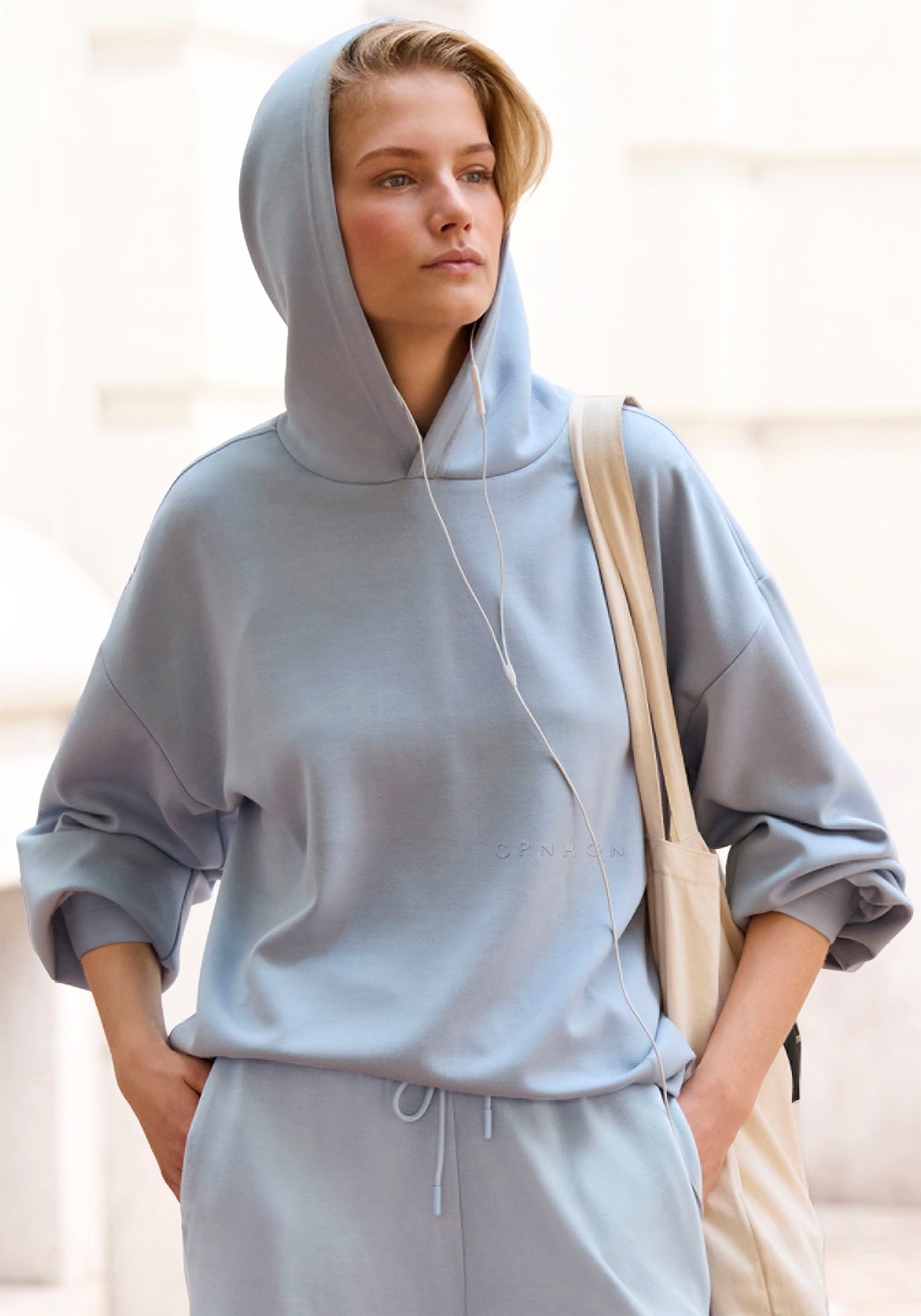 Copenhagen Studios Capuchontrui extra zacht materiaal