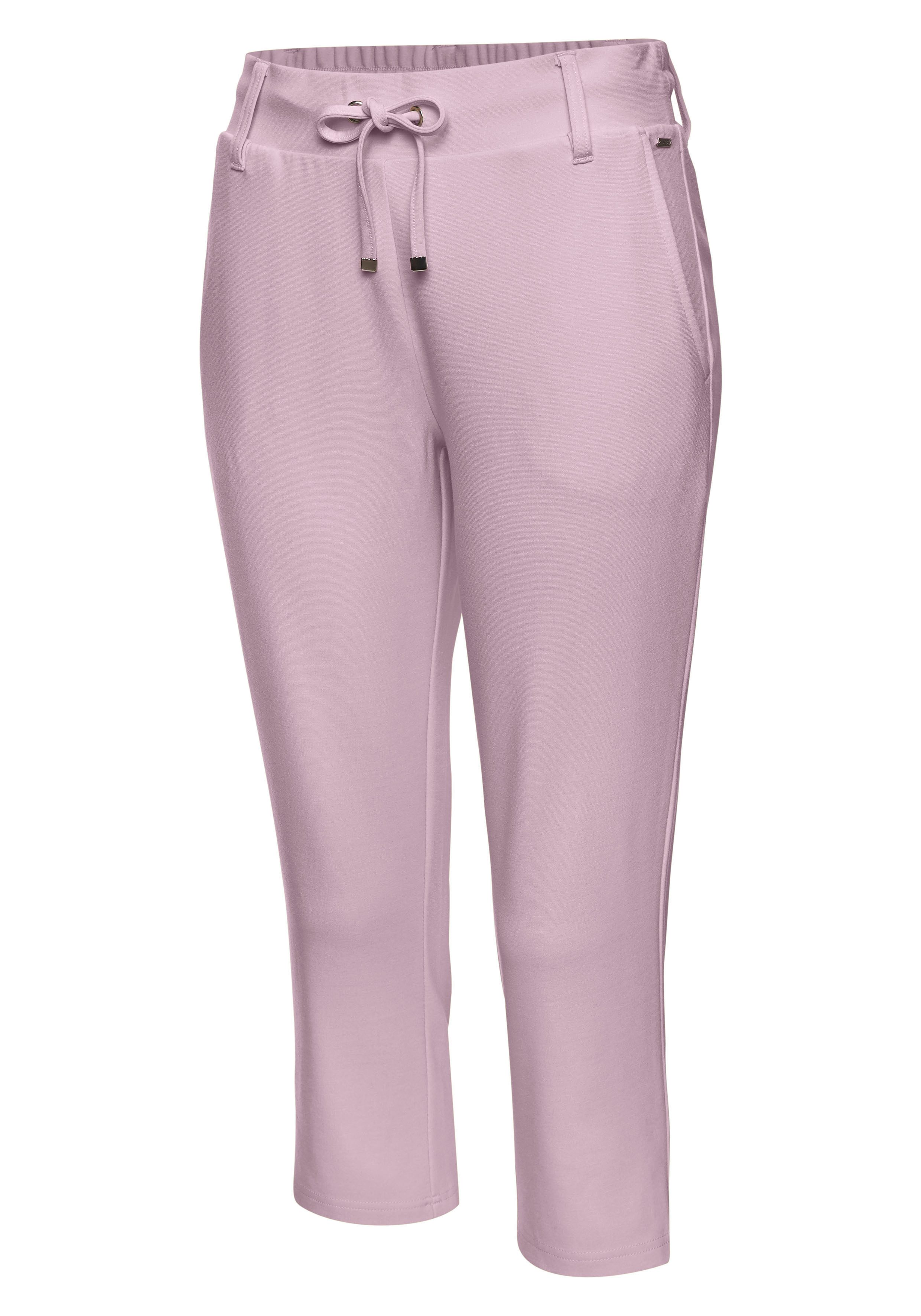 Lascana Caprilegging met zijzakken, loungewear