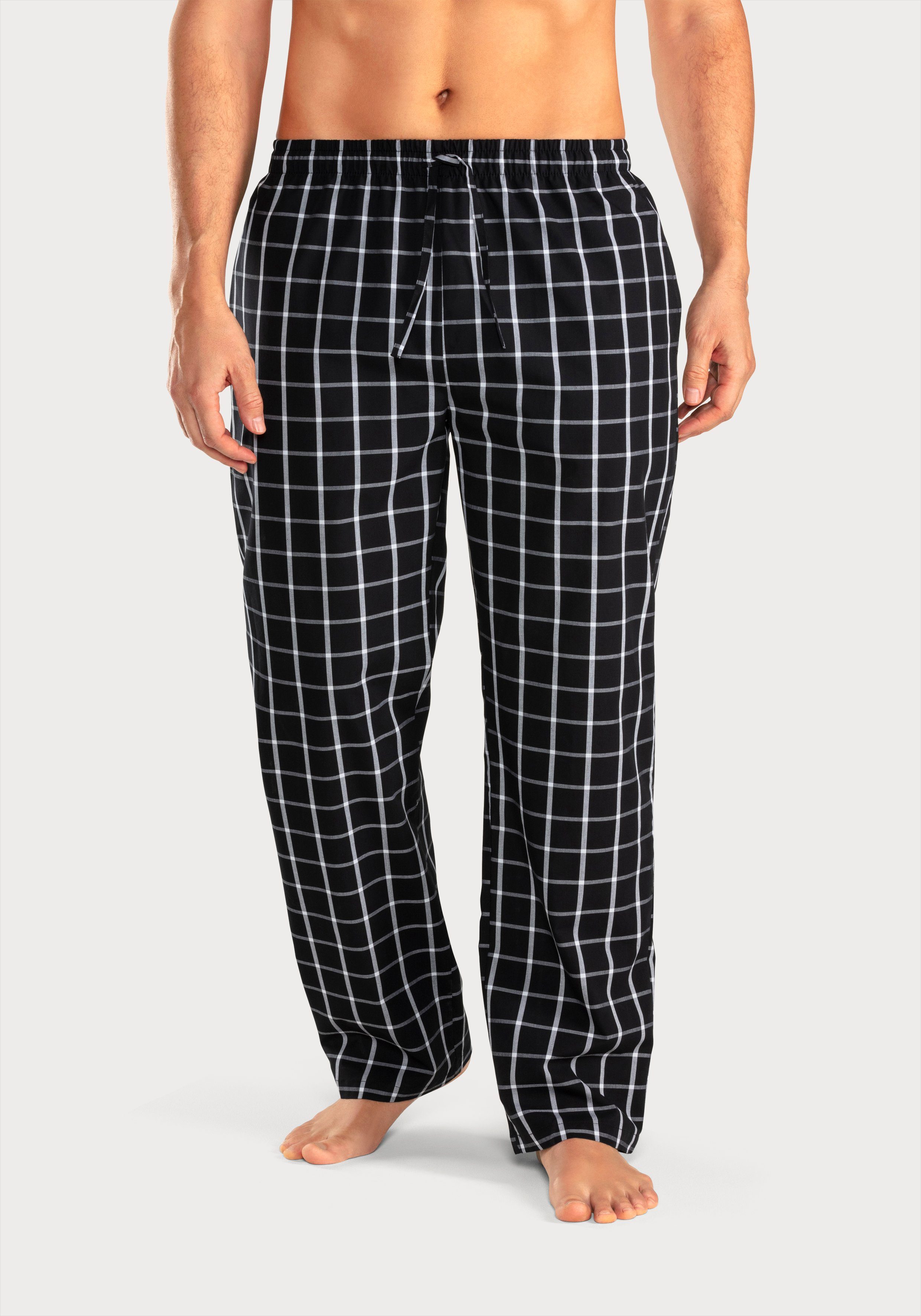 AUTHENTIC LE JOGGER Pyjamabroek met zakken opzij en bindstrik