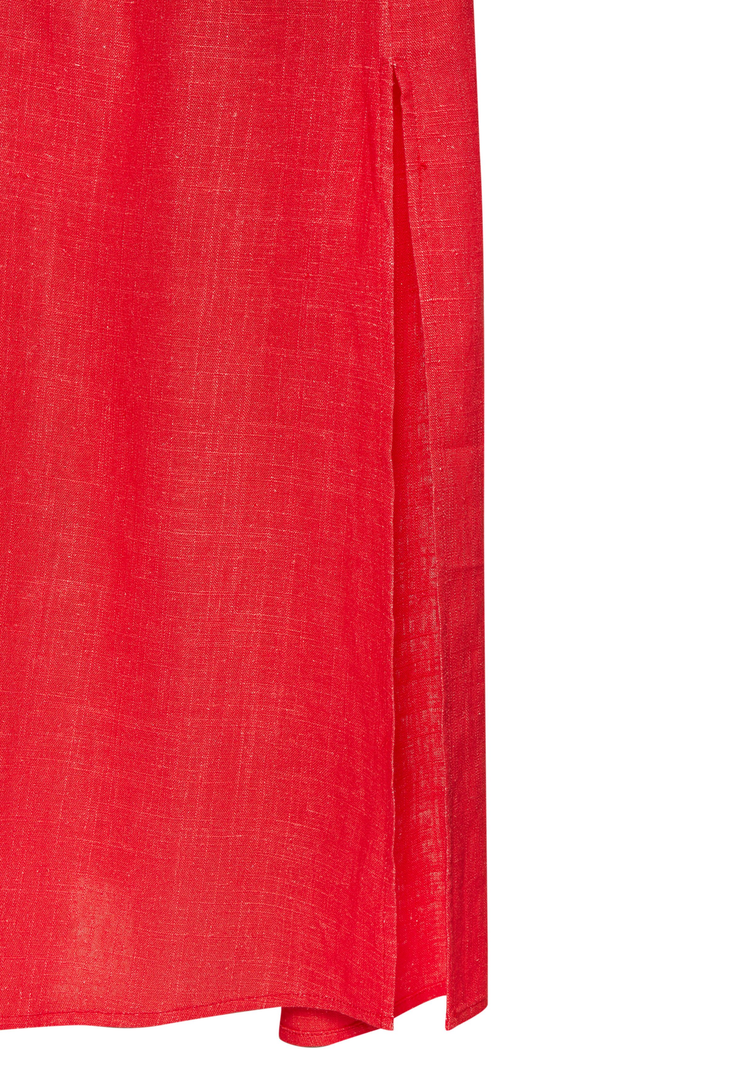 Lascana Maxi-jurk met brede bandjes van geweven stof in linnenlook, zomers