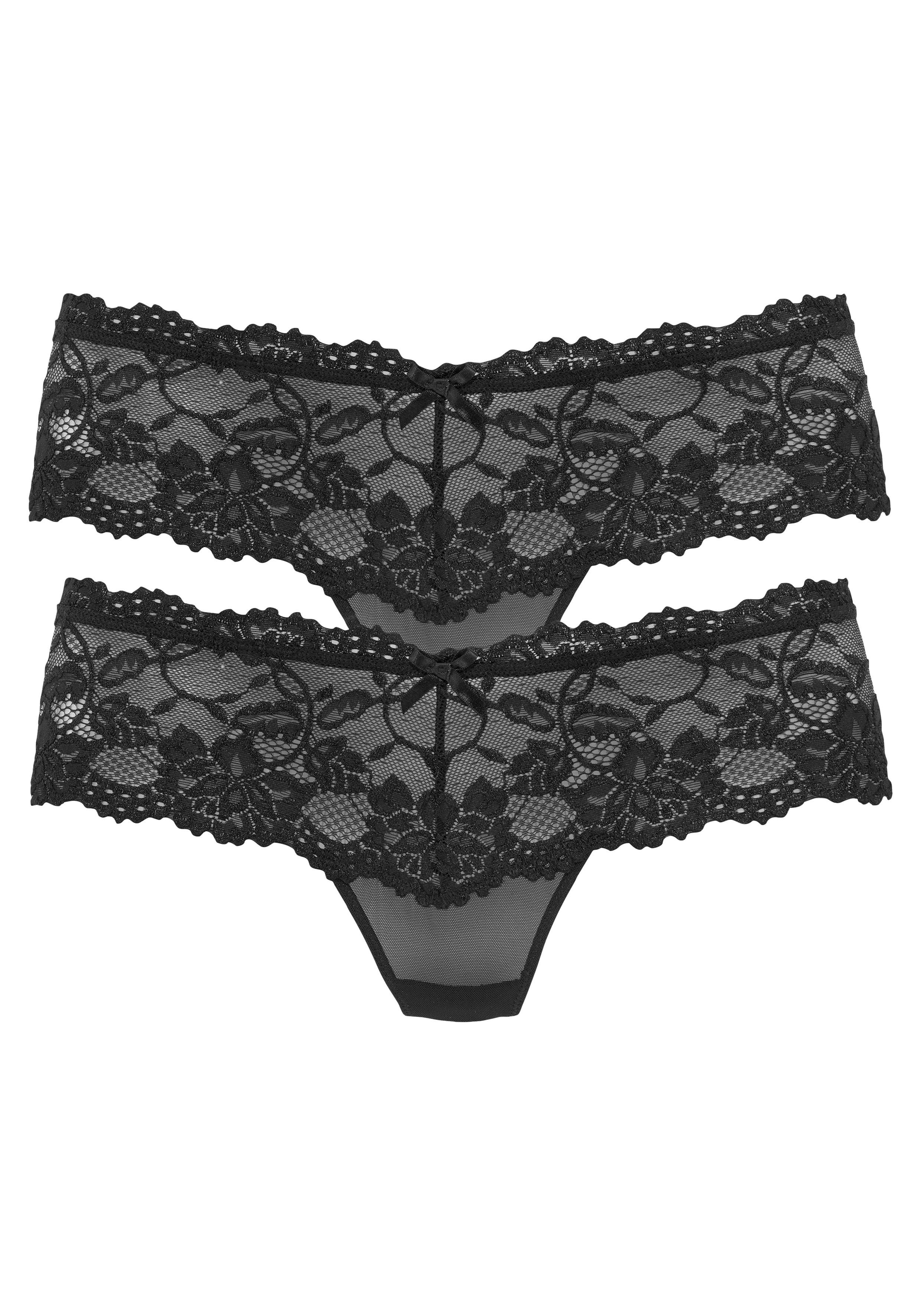 Vivance Hipster van elastische kant, sexy dessous (Set van 2)