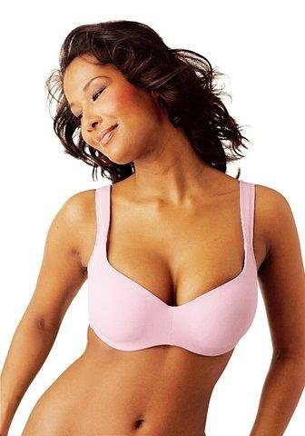 Nuance Bh met steuncups Optimizer met beugel beugel bh's maat 70 C roze