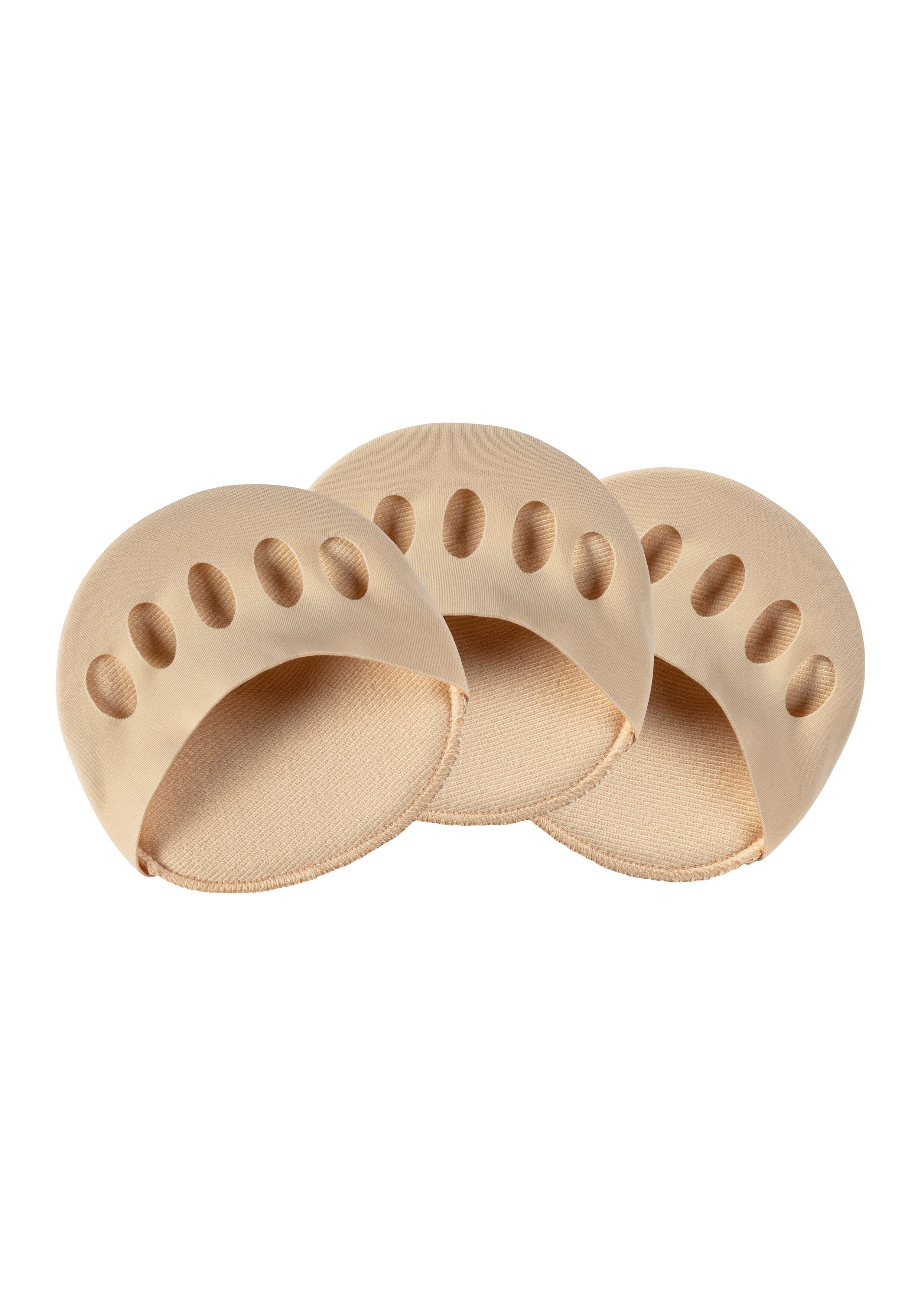 Vivance Teensokjes met voorvoetkussen voor hoge schoenen (set, 3 paar)