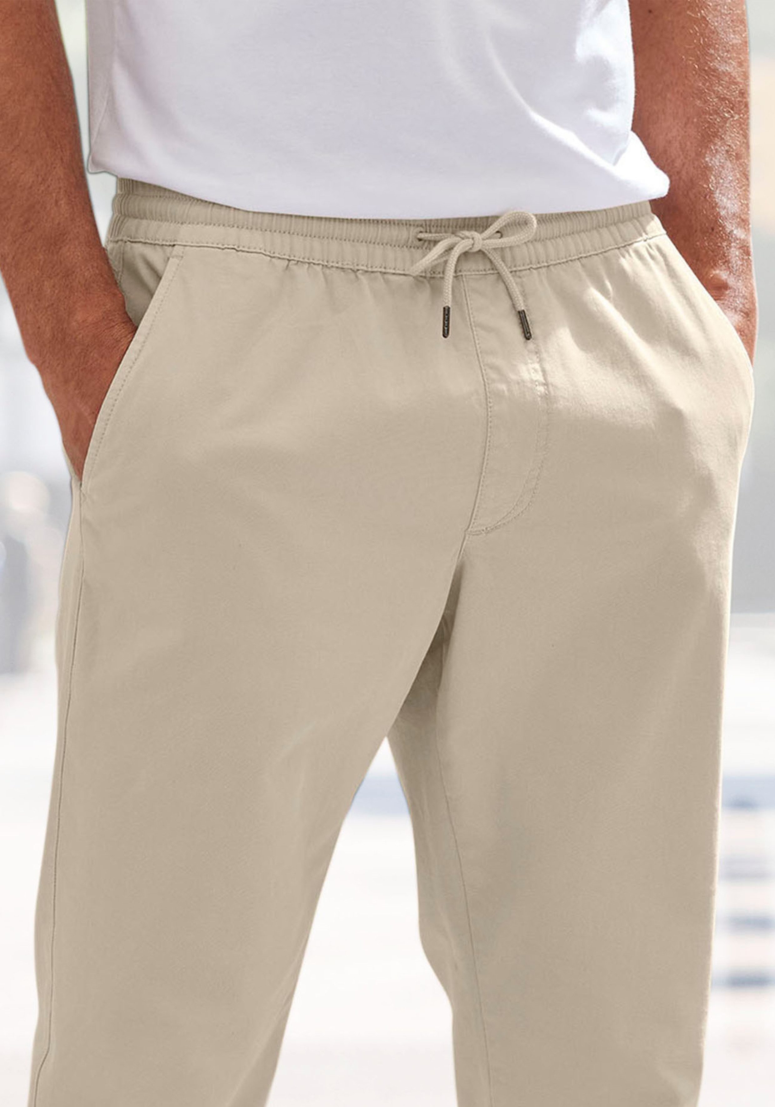John Devin Joggingbroek Jogpants elastische katoenkwaliteit