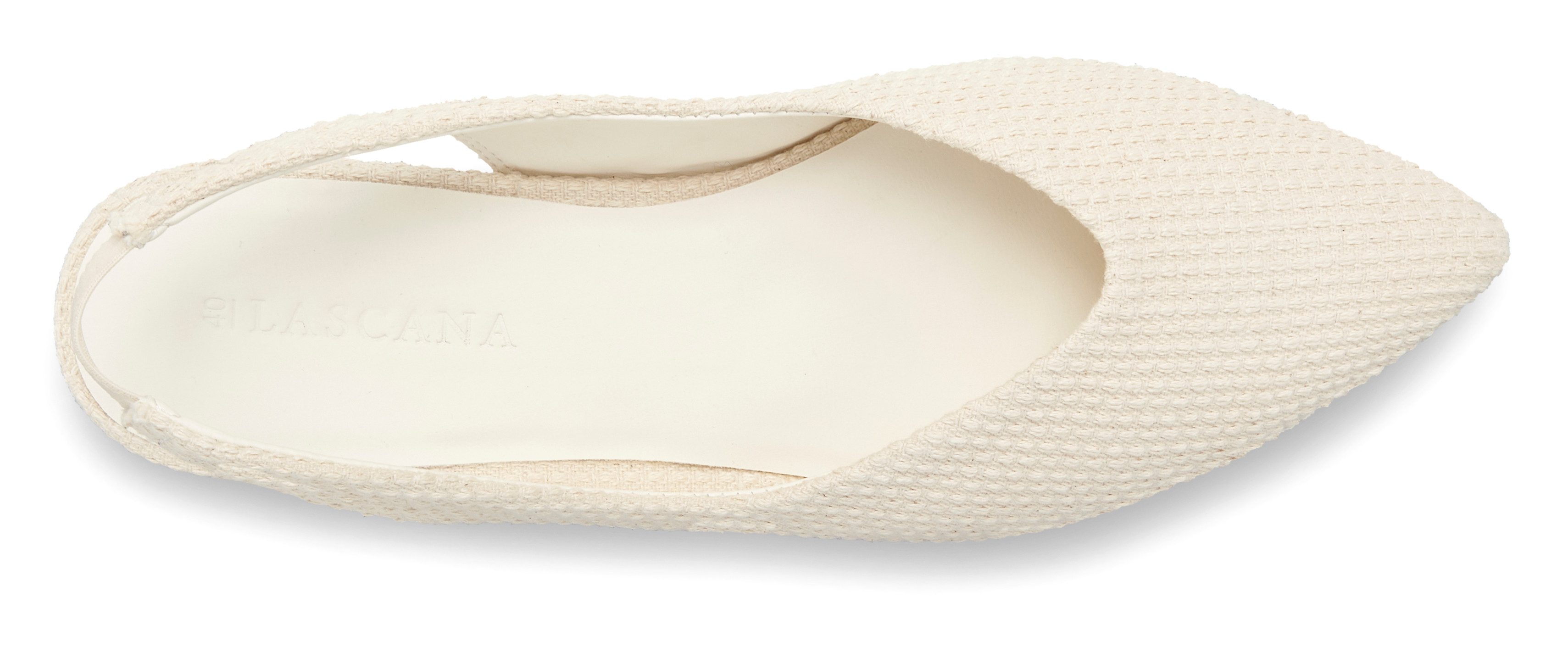Lascana Ballerina's , sling-ballerina met elastische band van textiel vegan