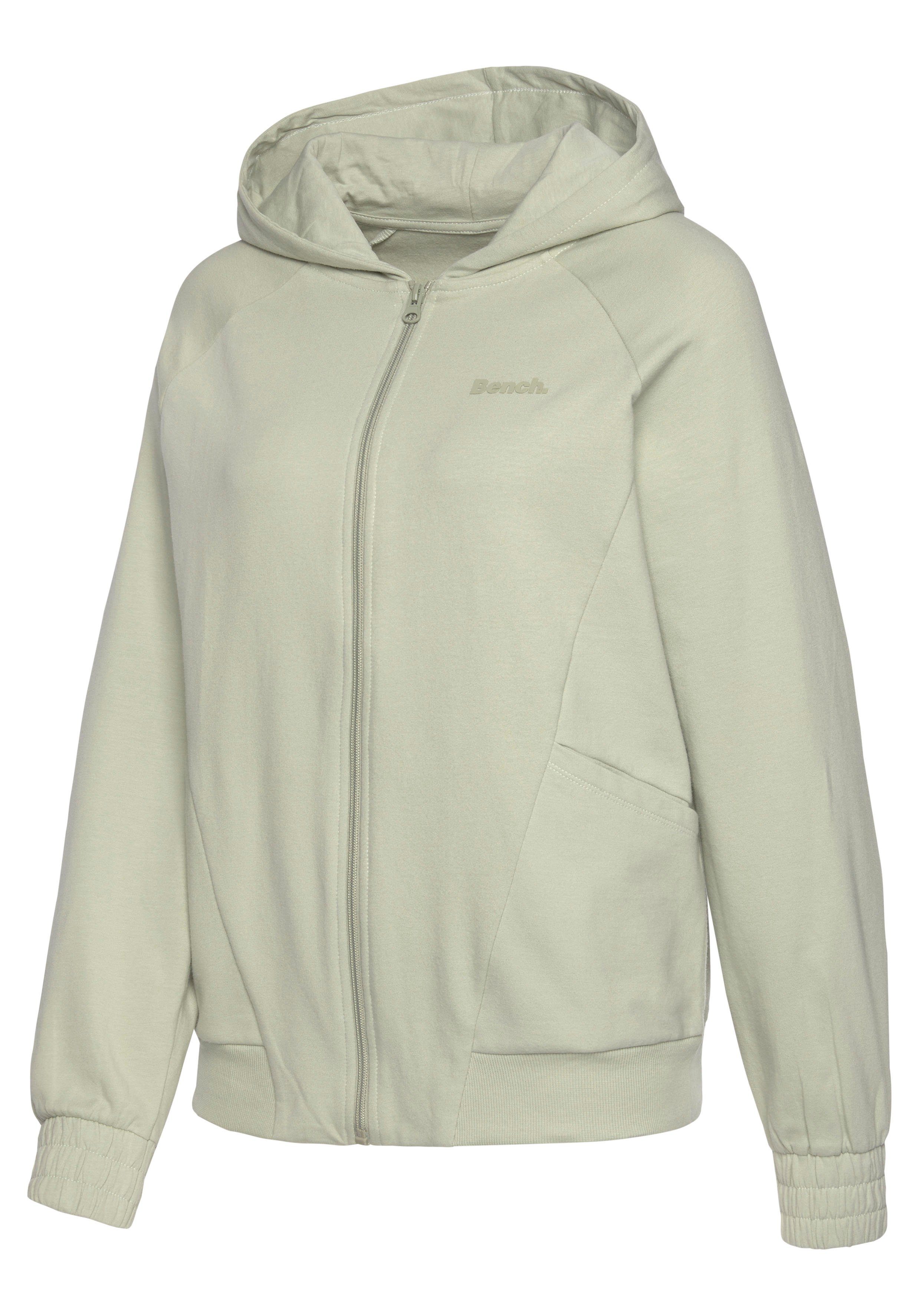Bench. Loungewear Capuchonsweatvest met sportieve deelnaad, loungepak