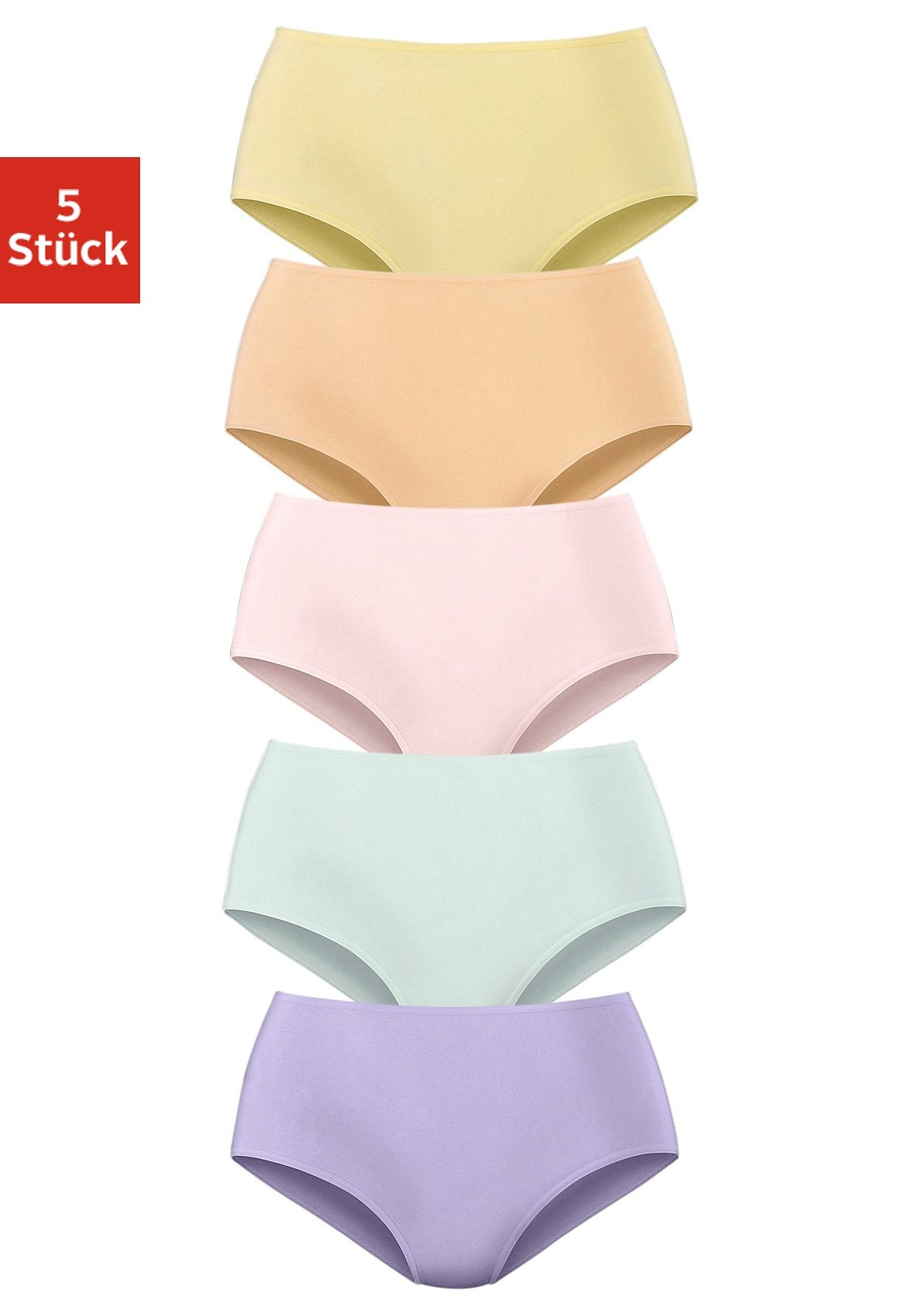 Petite fleur Tailleslip elastische katoenkwaliteit (5 stuks, Set van 5)