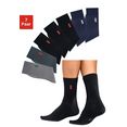 h.i.s basic sokken in aangename katoenkwaliteit (7 paar) multicolor