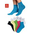 h.i.s korte sokken lichte, ventilerende kwaliteit (10 paar) wit