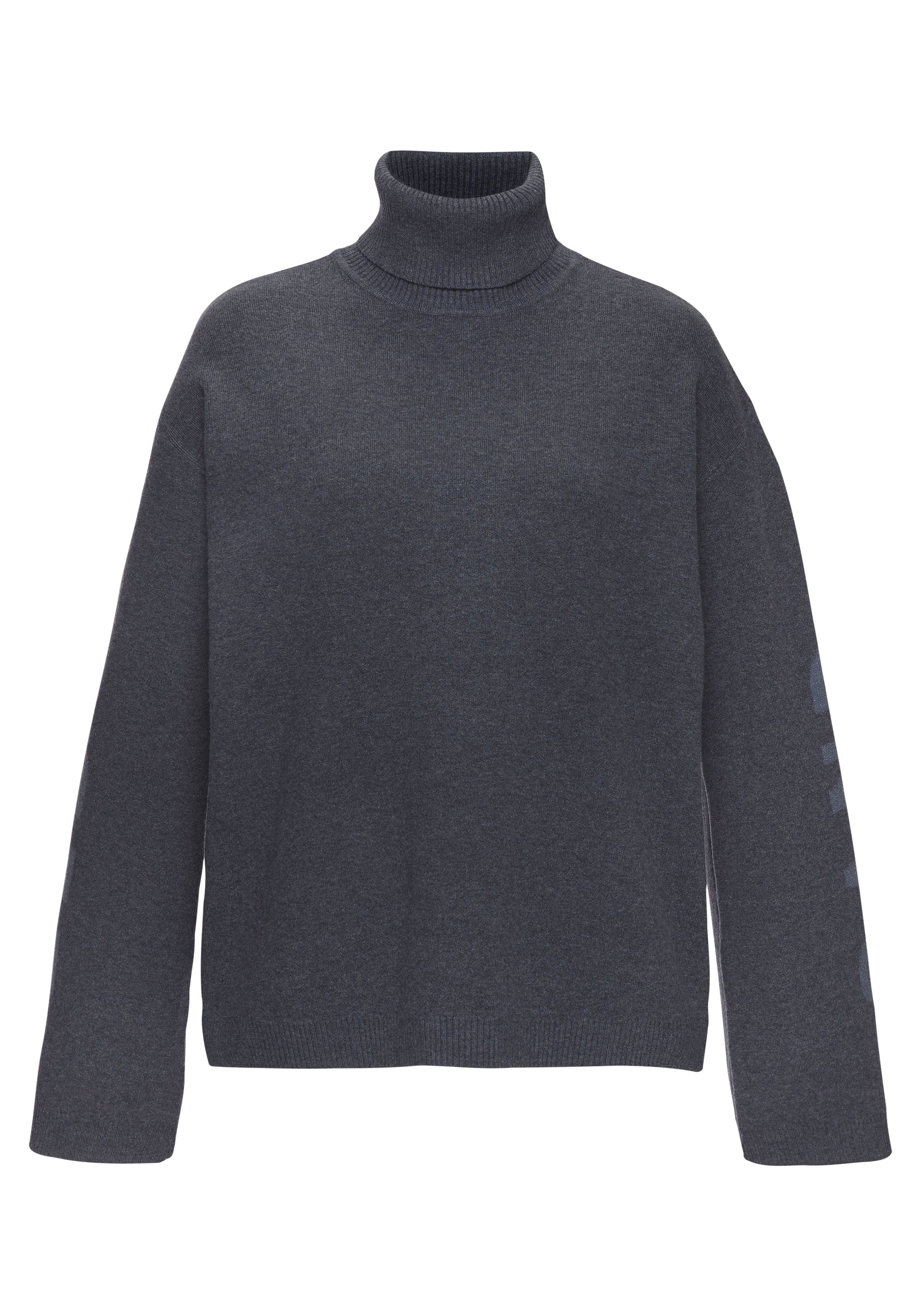 Elbsand Sweater Coltrui van zachte brei, loungewear tops & hoodies maat 44/46 blauw