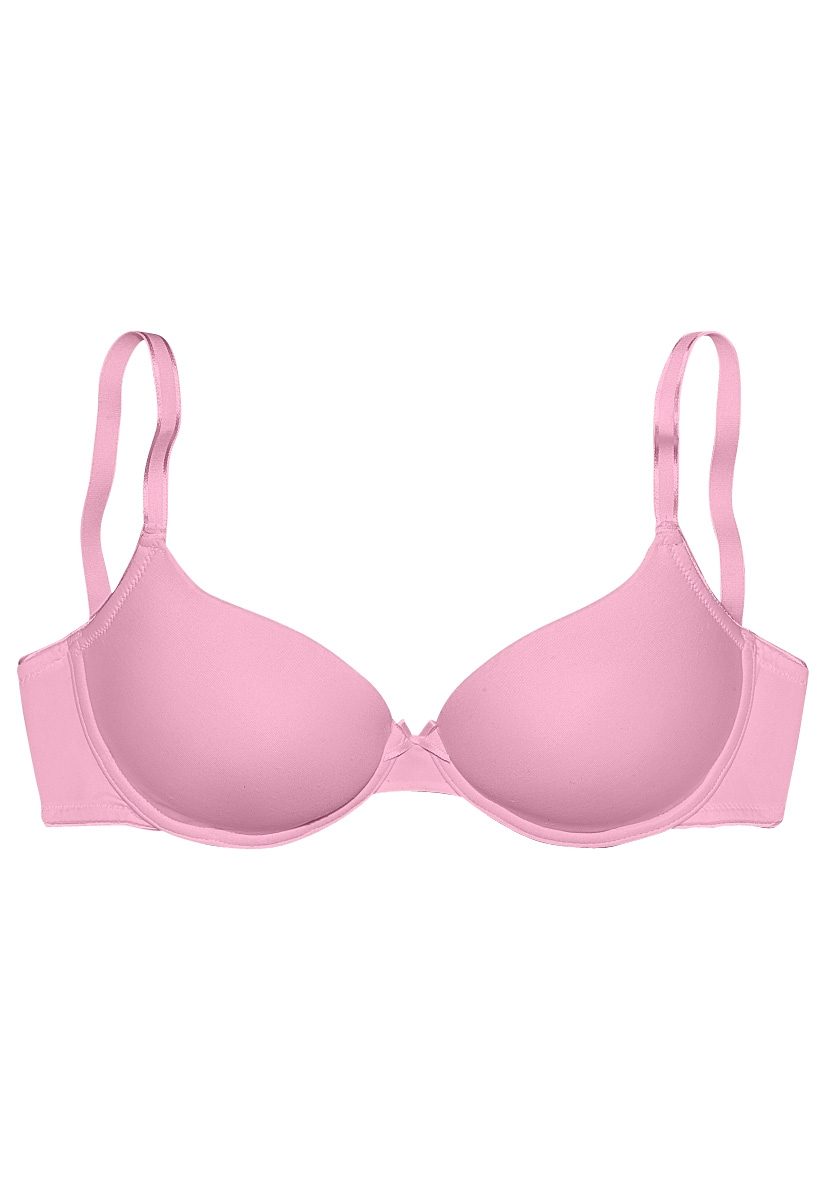 Lascana Bh met steuncups Ela - perfect basic met beugel van zijdeachtige microvezel
