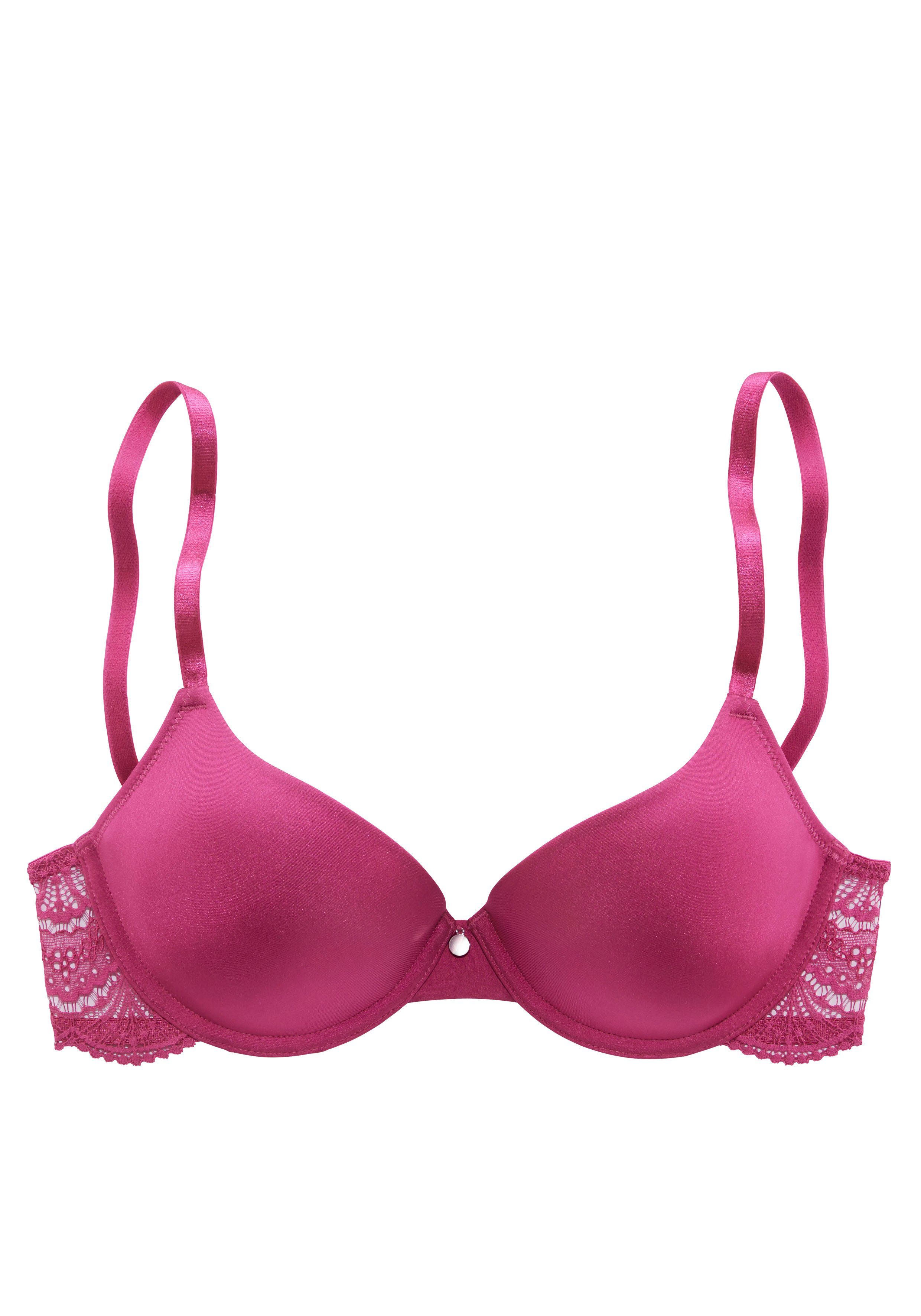 s.Oliver RED LABEL Beachwear Bh met steuncups Pauline met beugel en mooie kantrug, lingerie