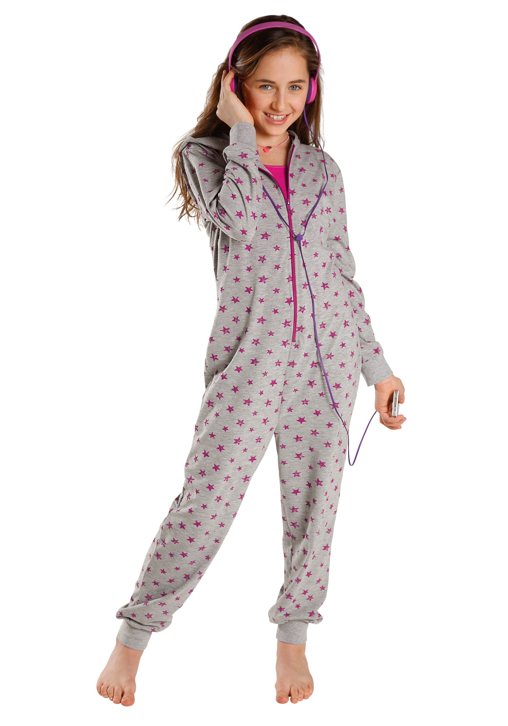 petite fleur Jumpsuit leuke modellerende body voor het relaxen, all-over gedessineerd