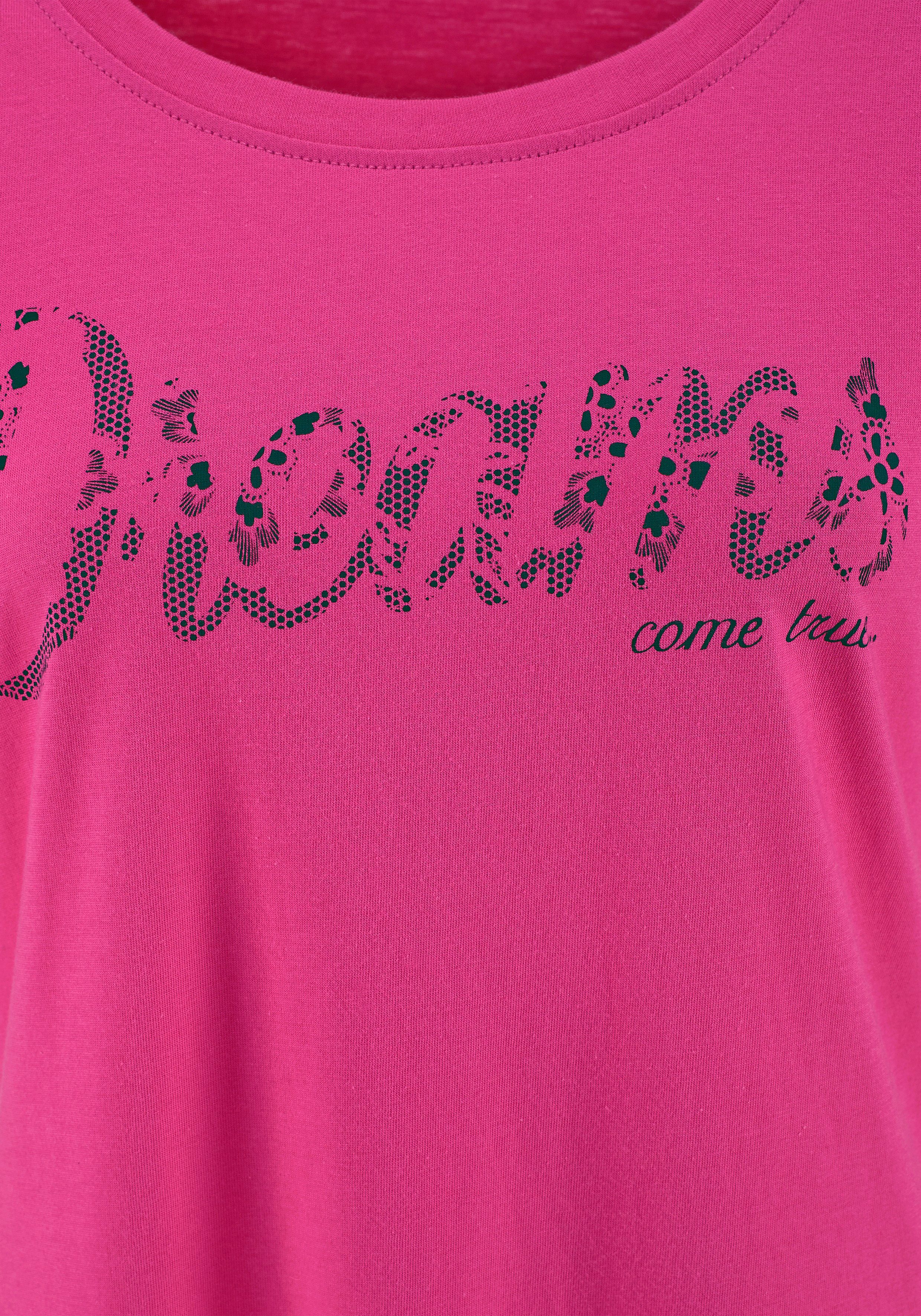 Vivance Dreams Nachthemd met print in kant-look (Set van 2)