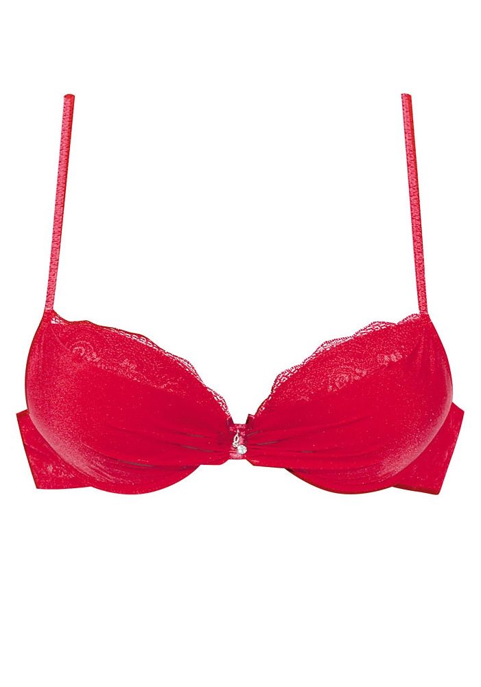 Lascana Push-up-bh met 2 draagvarianten, in halterstijl of normaal, sexy ondergoed