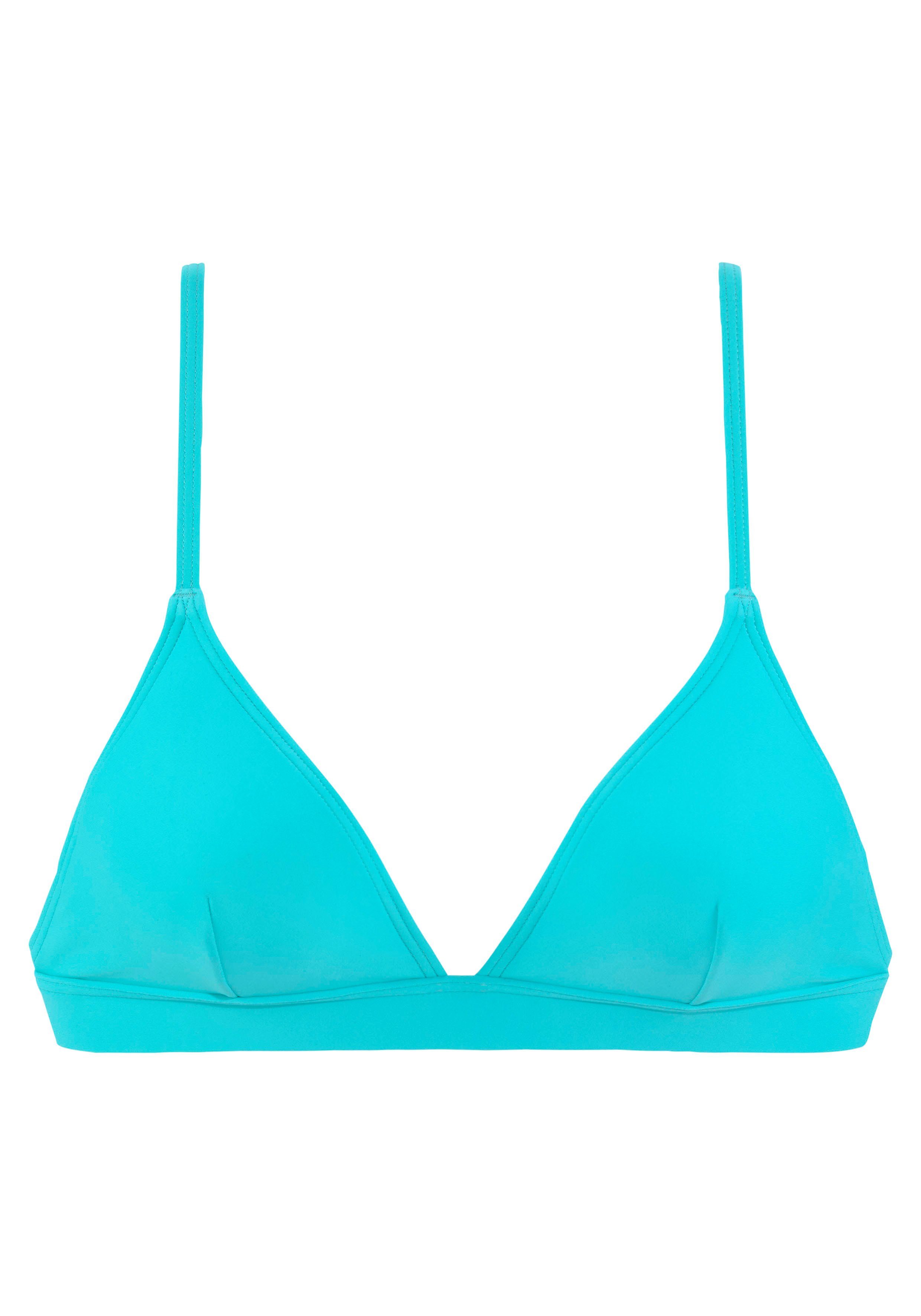 active by Lascana Triangel-bikinitop Janni 3 draagvarianten bikini's maat 36 blauw