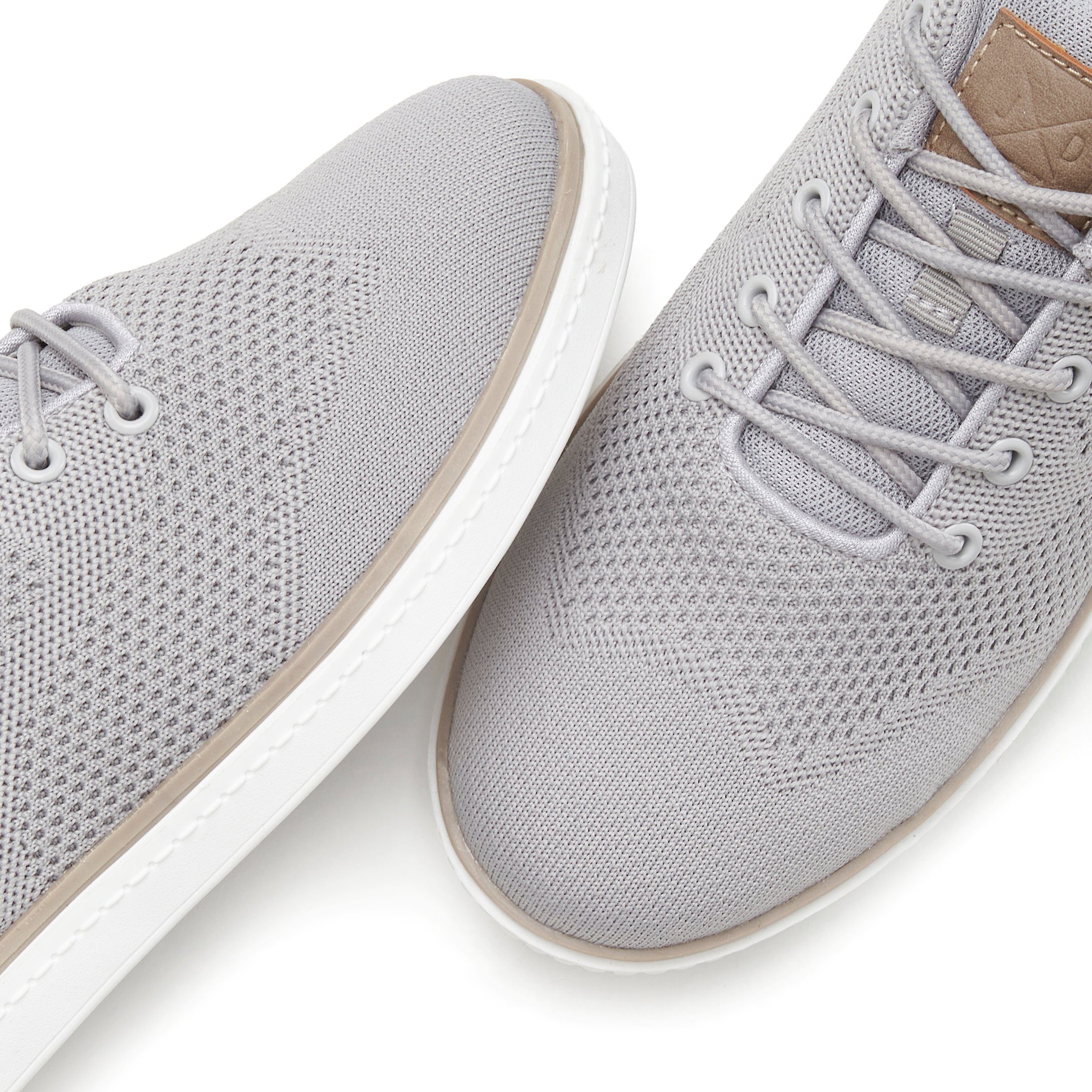 John Devin Sneakers Veterschoenen met mesh-look, vrijetijdsschoen, lage schoen unisex vegan