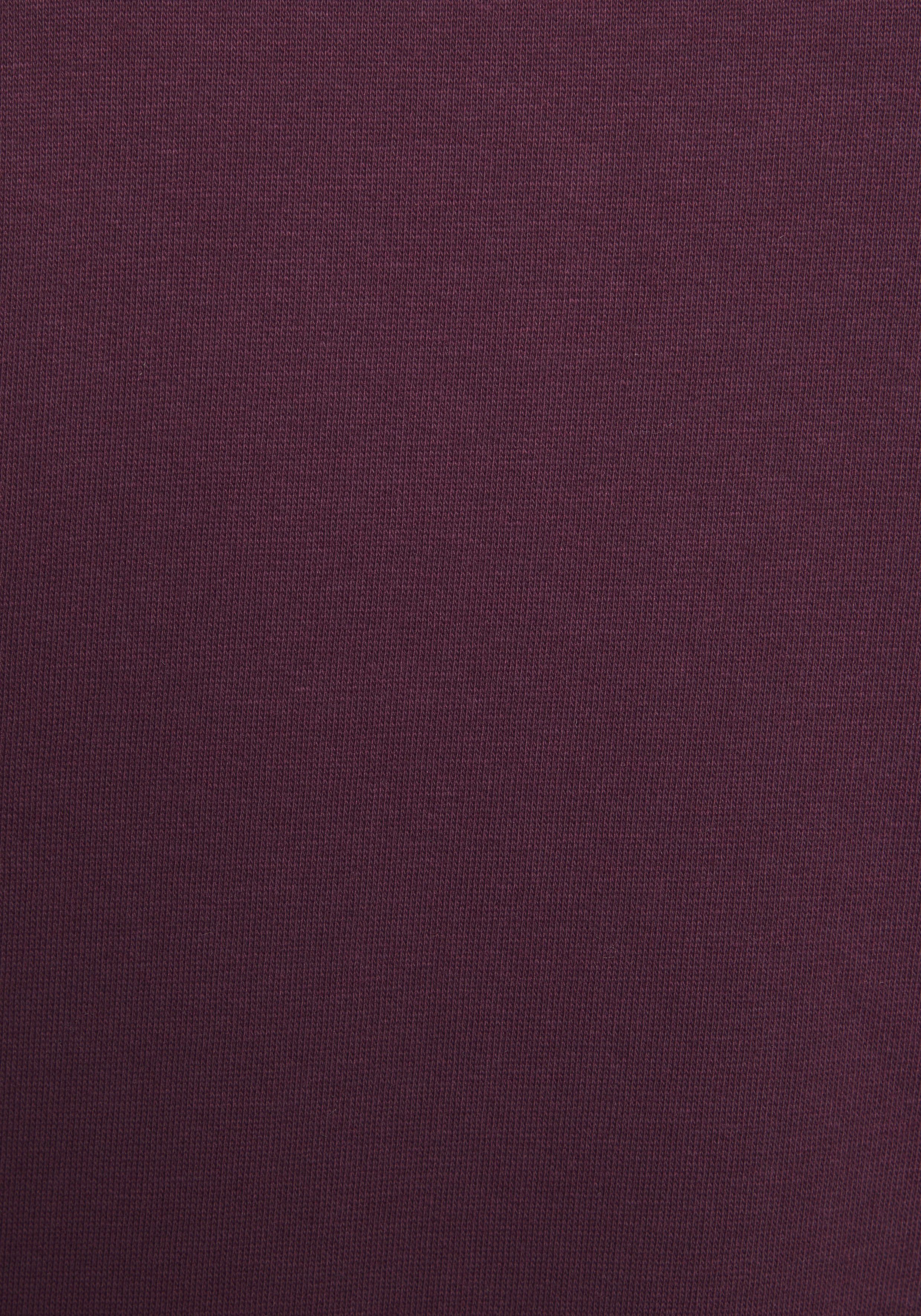 Vivance Sweatshirt met perforatieborduurwerk, zachte katoenmix
