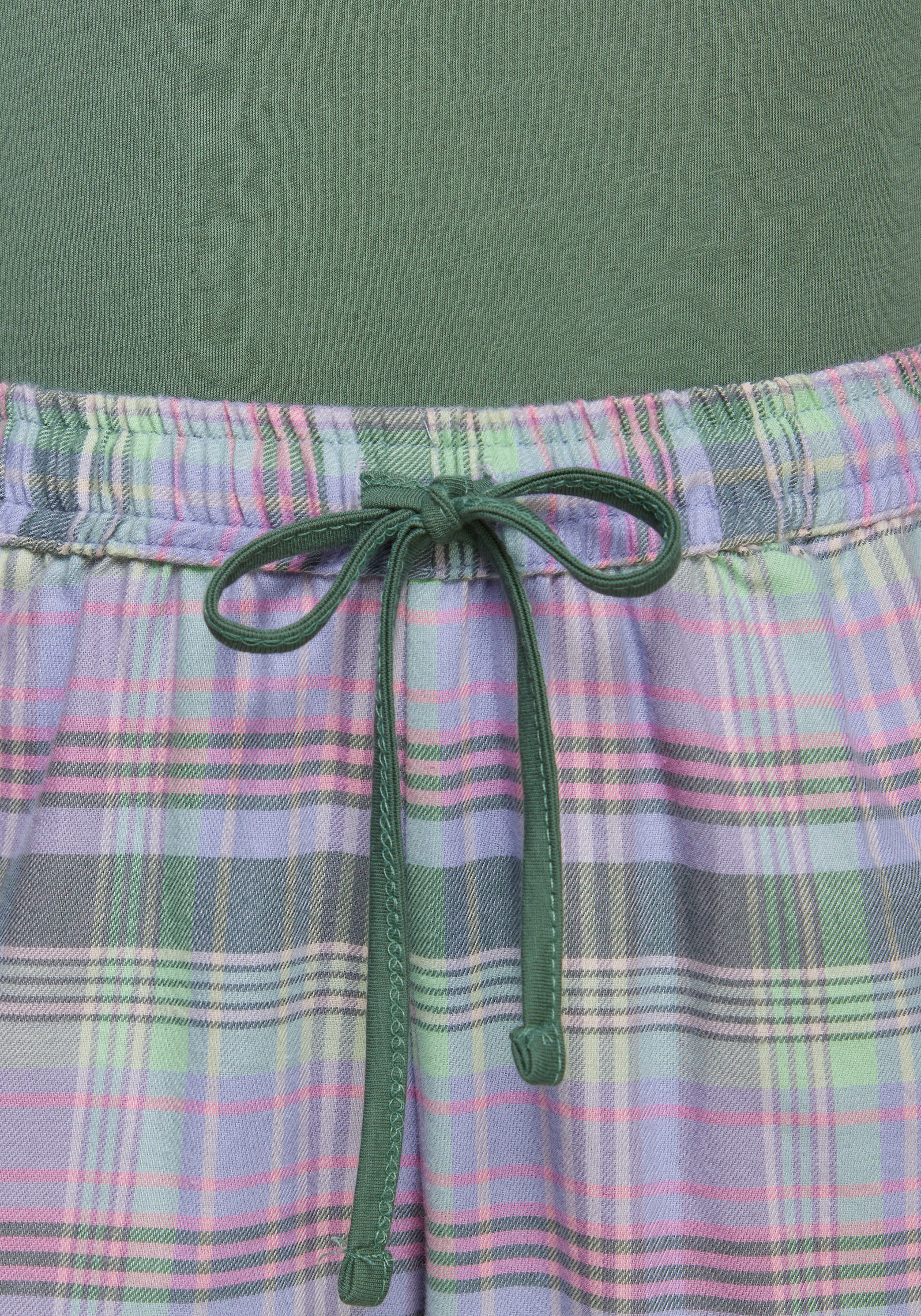 Vivance Dreams Pyjama van knuffelzacht flanel (2-delig)