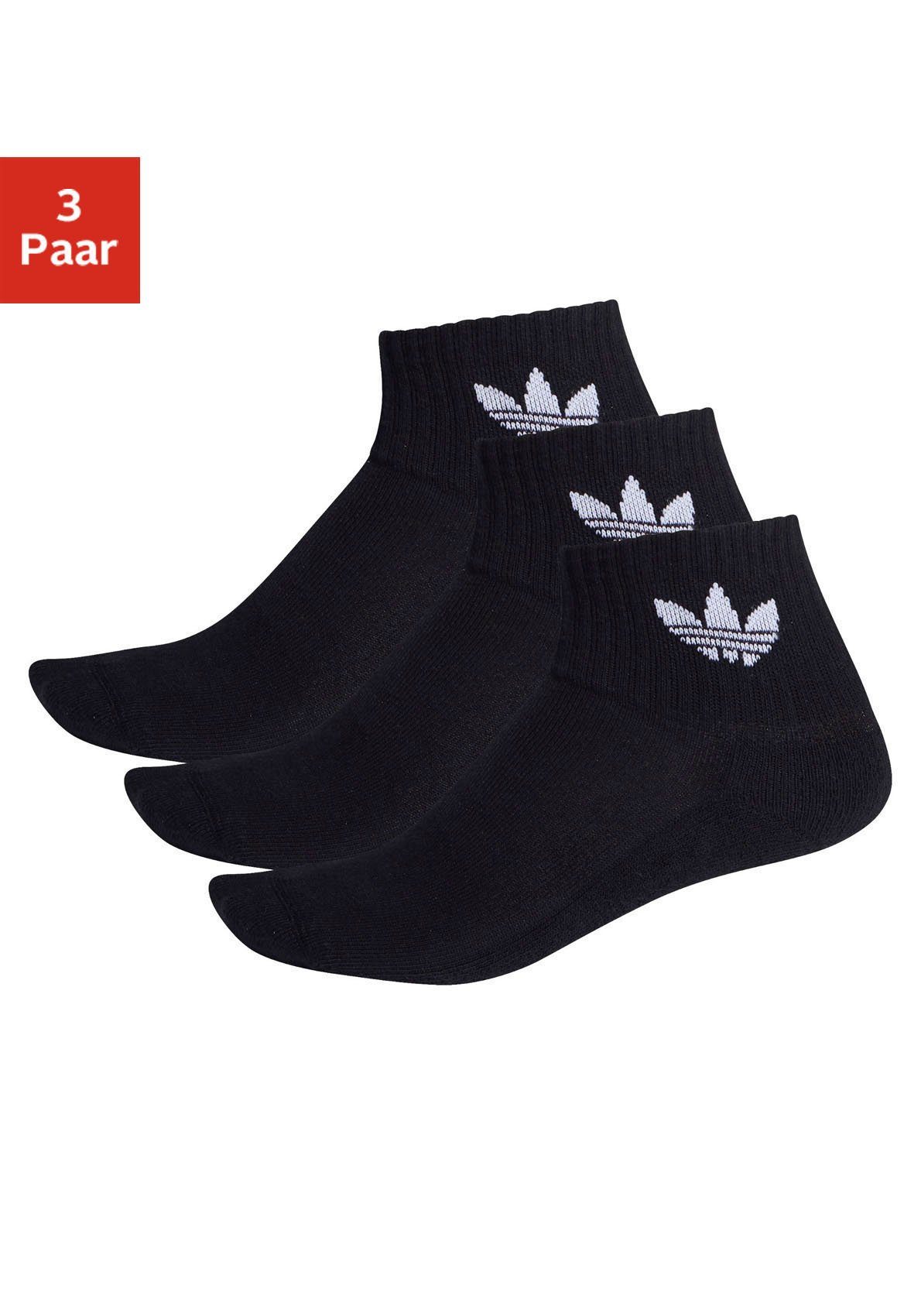 adidas Originals Sportsokken MIDCUT CREW SOCKS, 3 PAAR