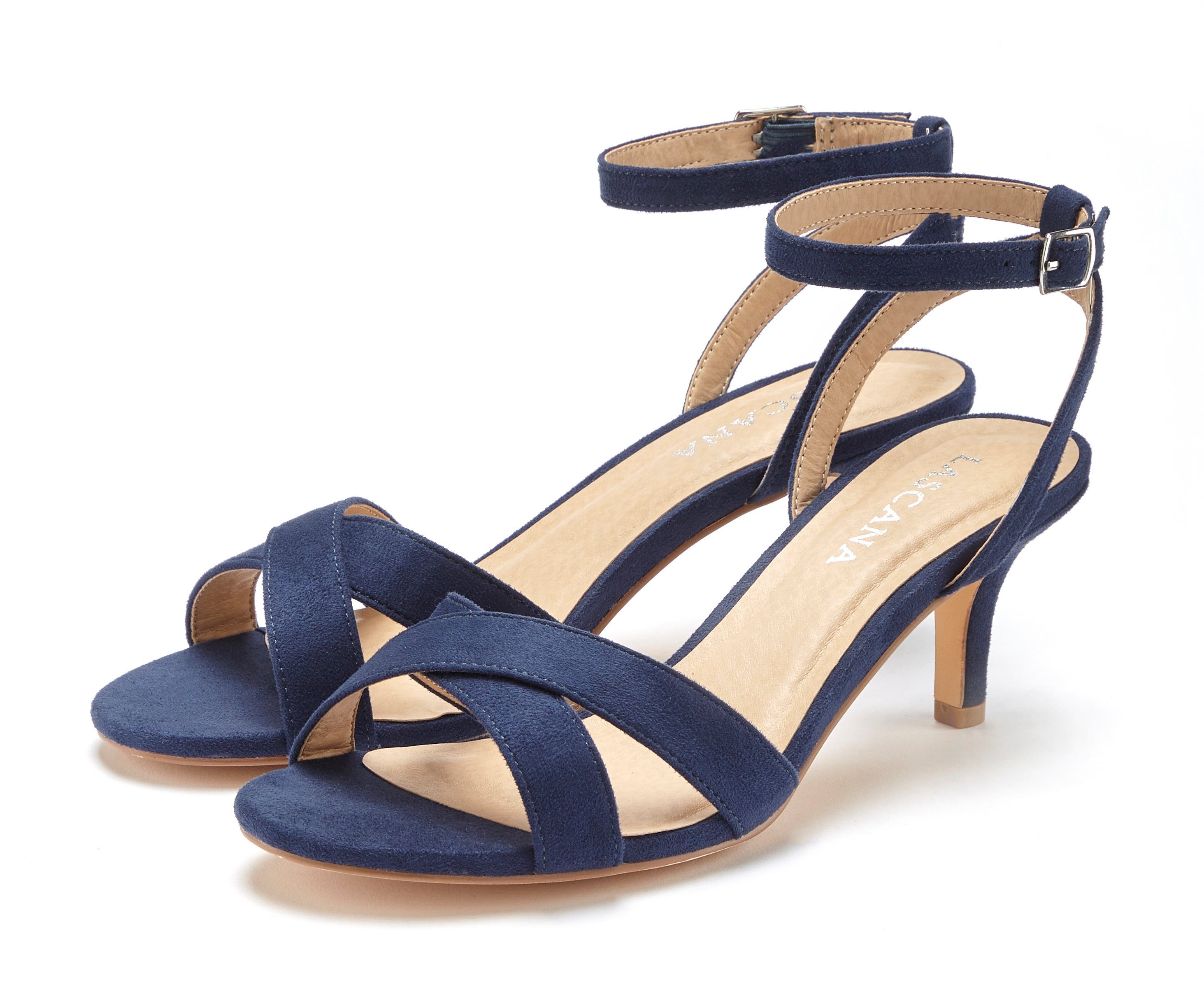 Lascana Sandaaltjes High heel sandaal, bandjessandaal, zomerschoen VEGAN
