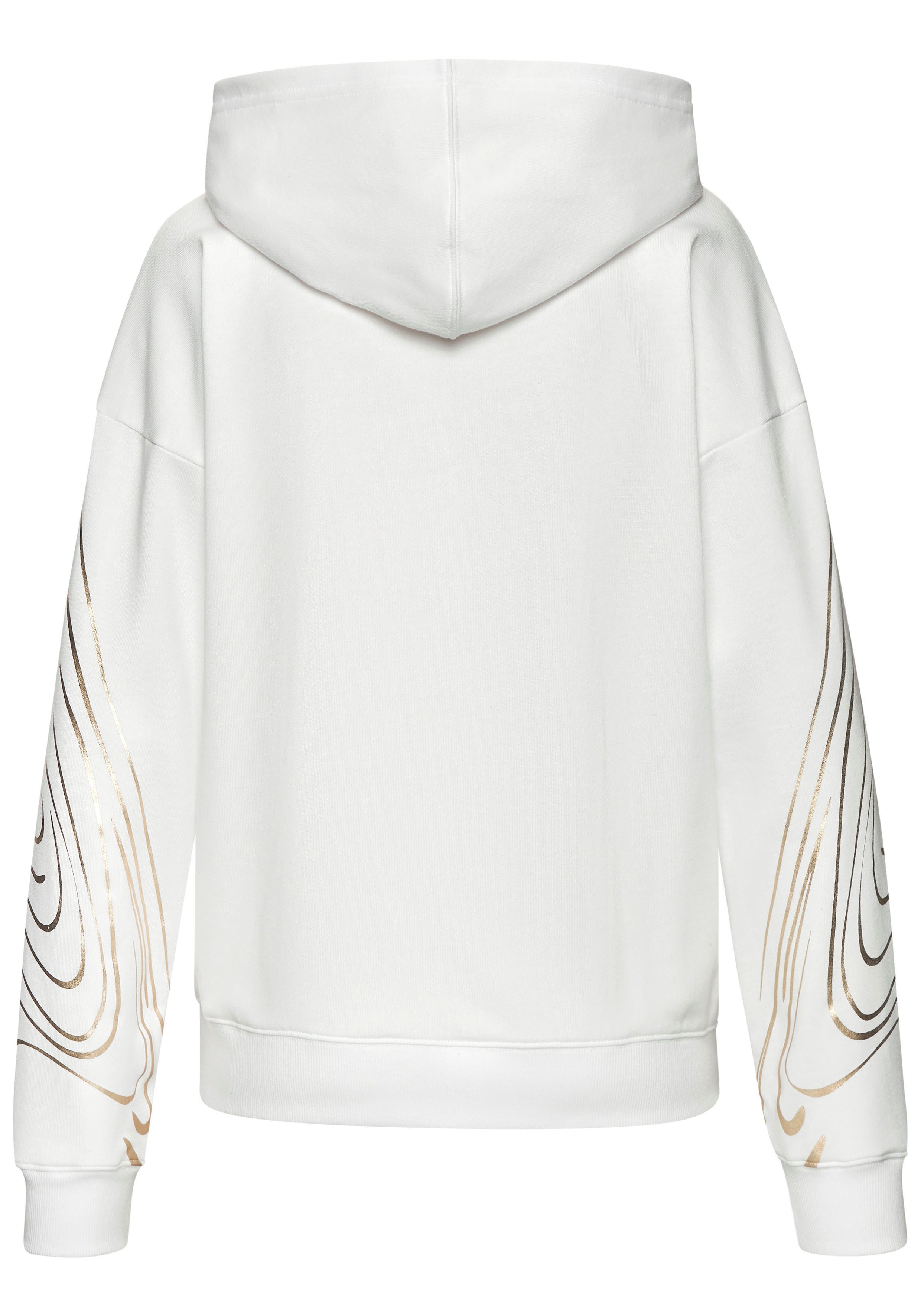 active by Lascana Hoodie met glanzende print