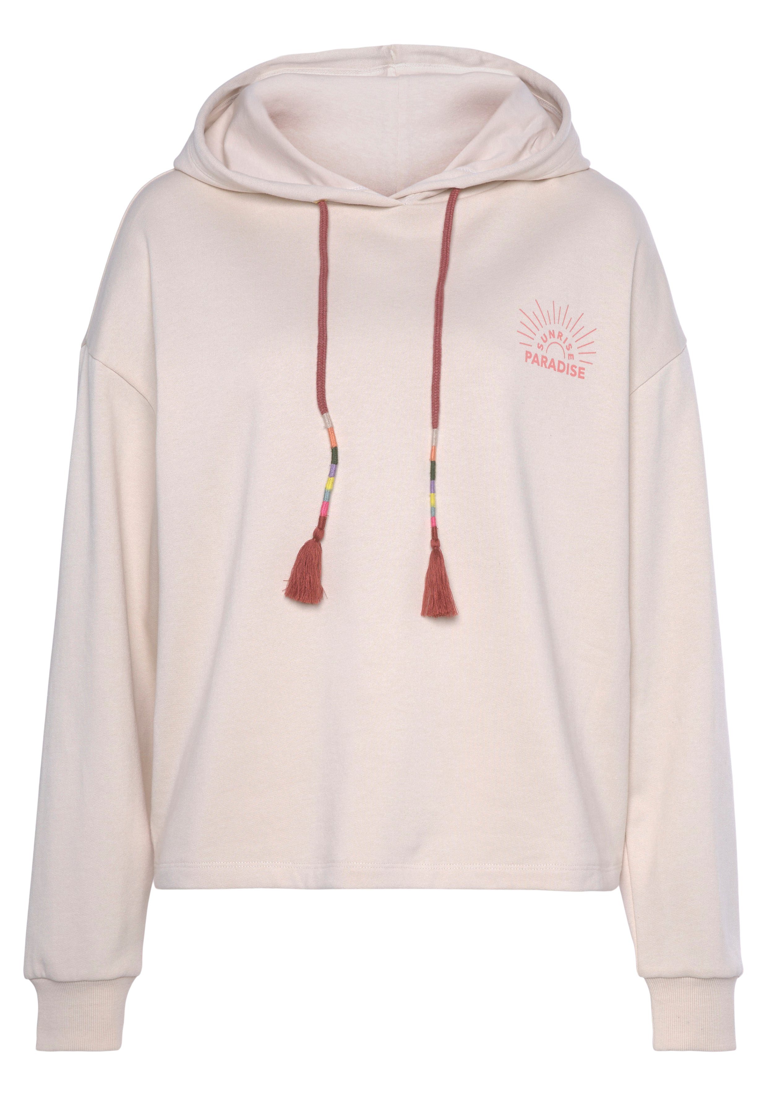 Vivance Hoodie Capuchonsweatshirt met print, loungewear
