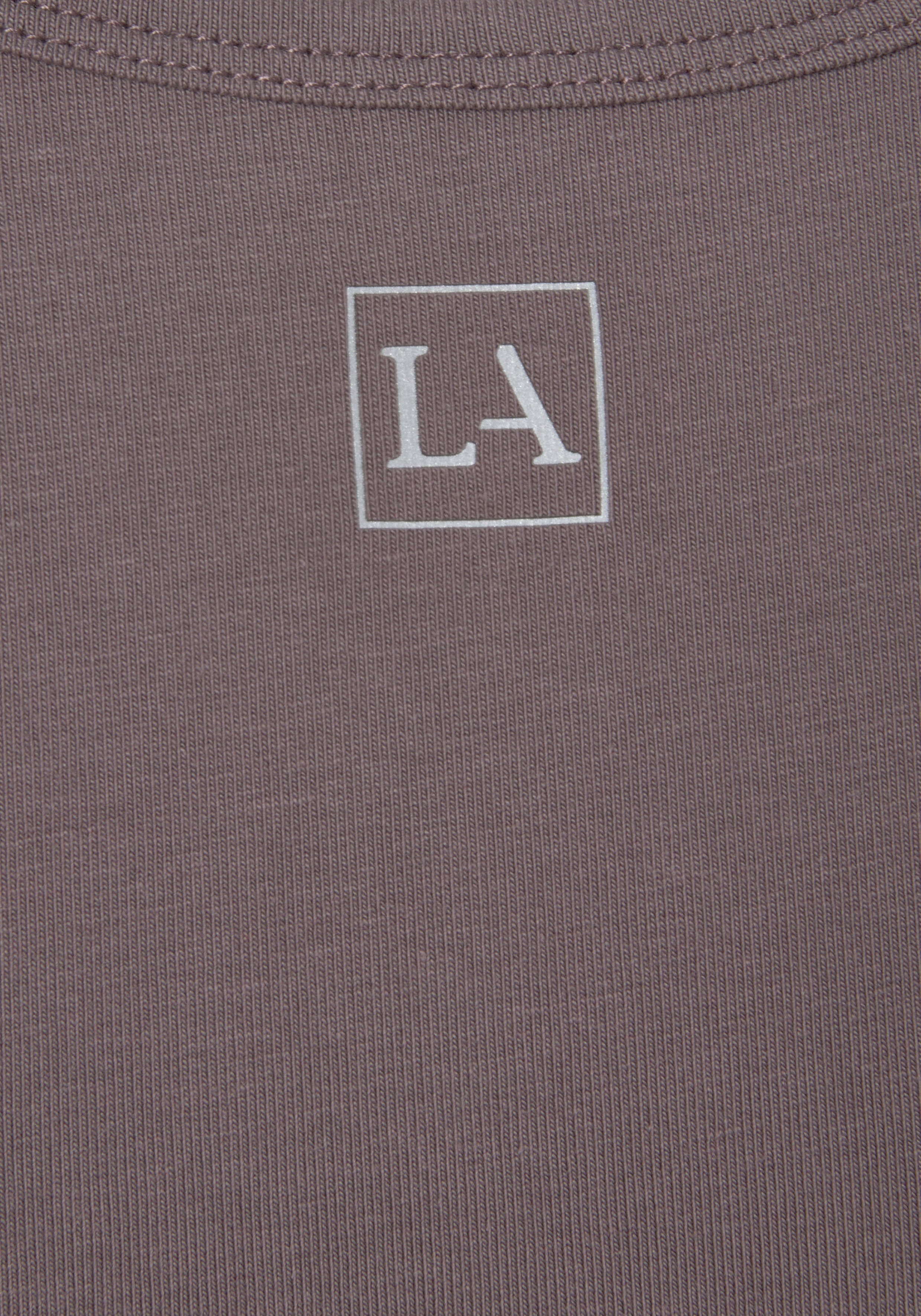 active by Lascana Sporttop Crop-top met brede bandjes