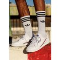 adidas originals sportsokken crew sokken, 3 paar wit