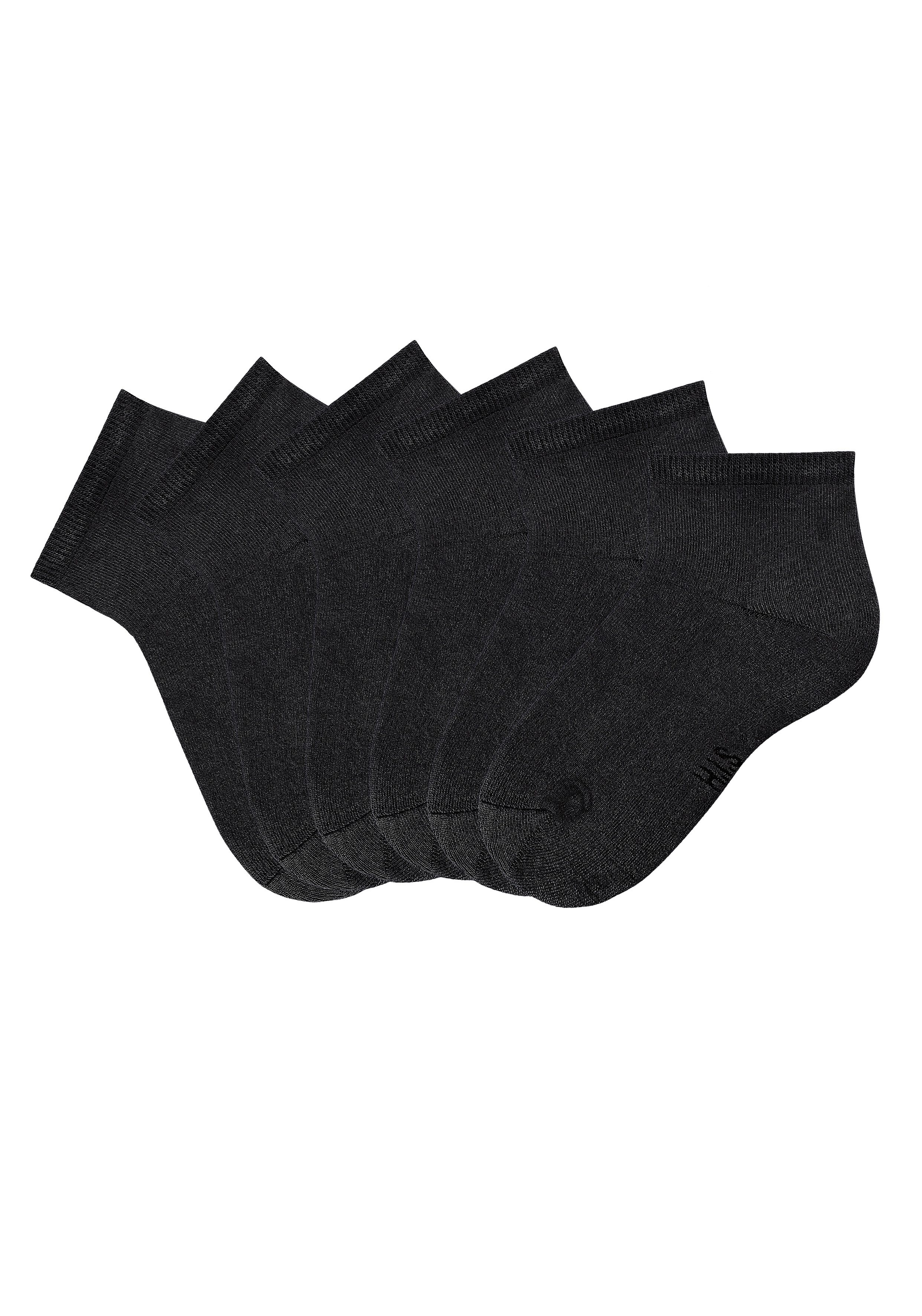 H.I.S Korte sokken met heerlijk zachte frottébinnenkant (set, 6 paar)
