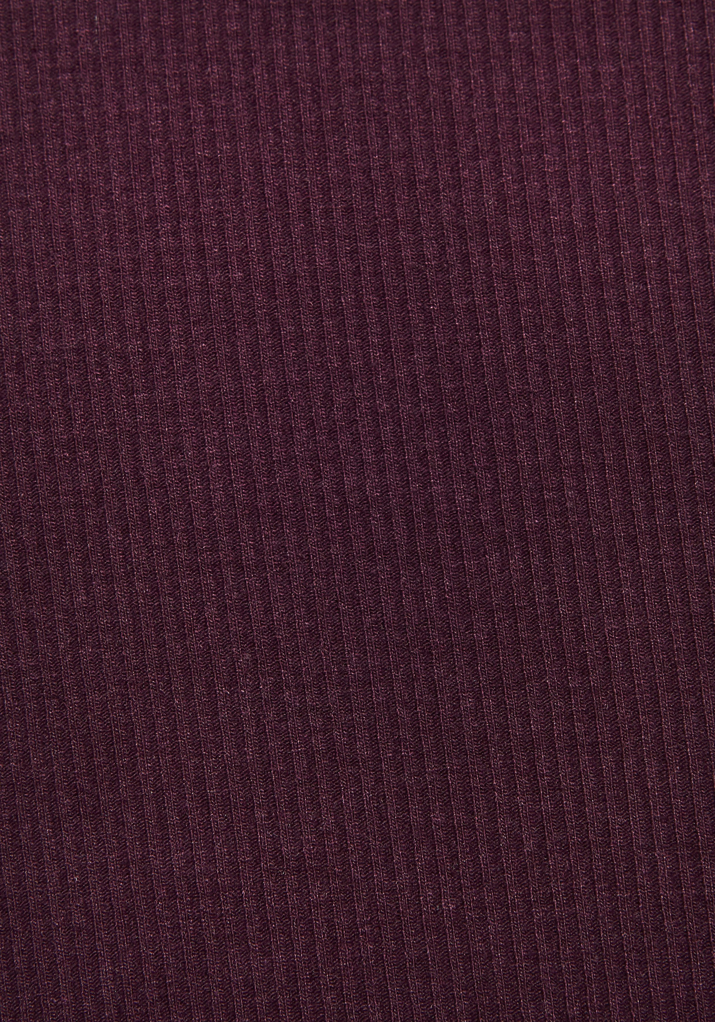 Lascana Geribde tanktop met vierkante halslijn, elastisch dametop, basic, elegant
