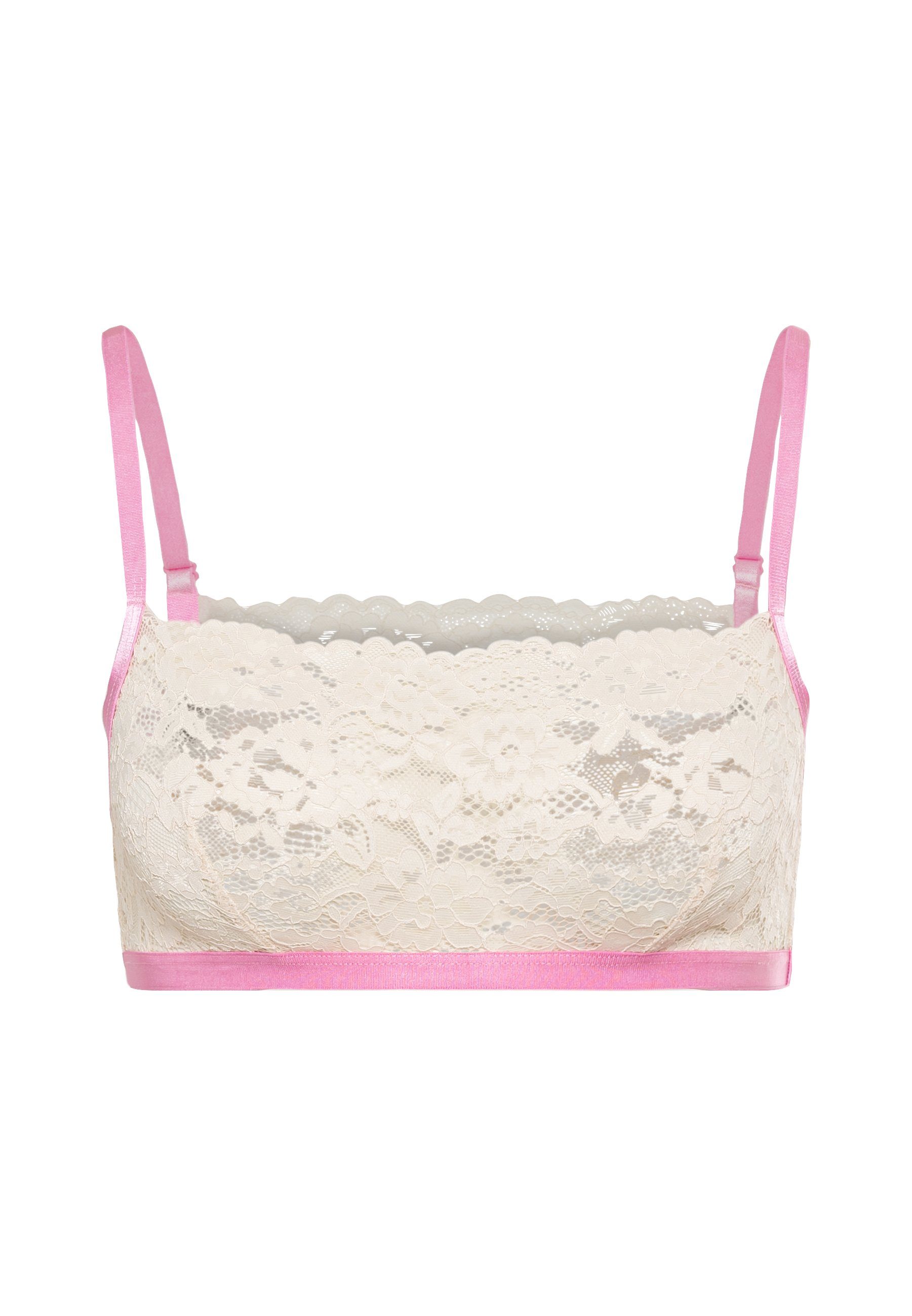 LSCN by LASCANA Bustier met glanzende band (1-delig)