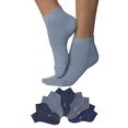 h.i.s korte sokken met verstevigde hiel en teen (10 paar) multicolor