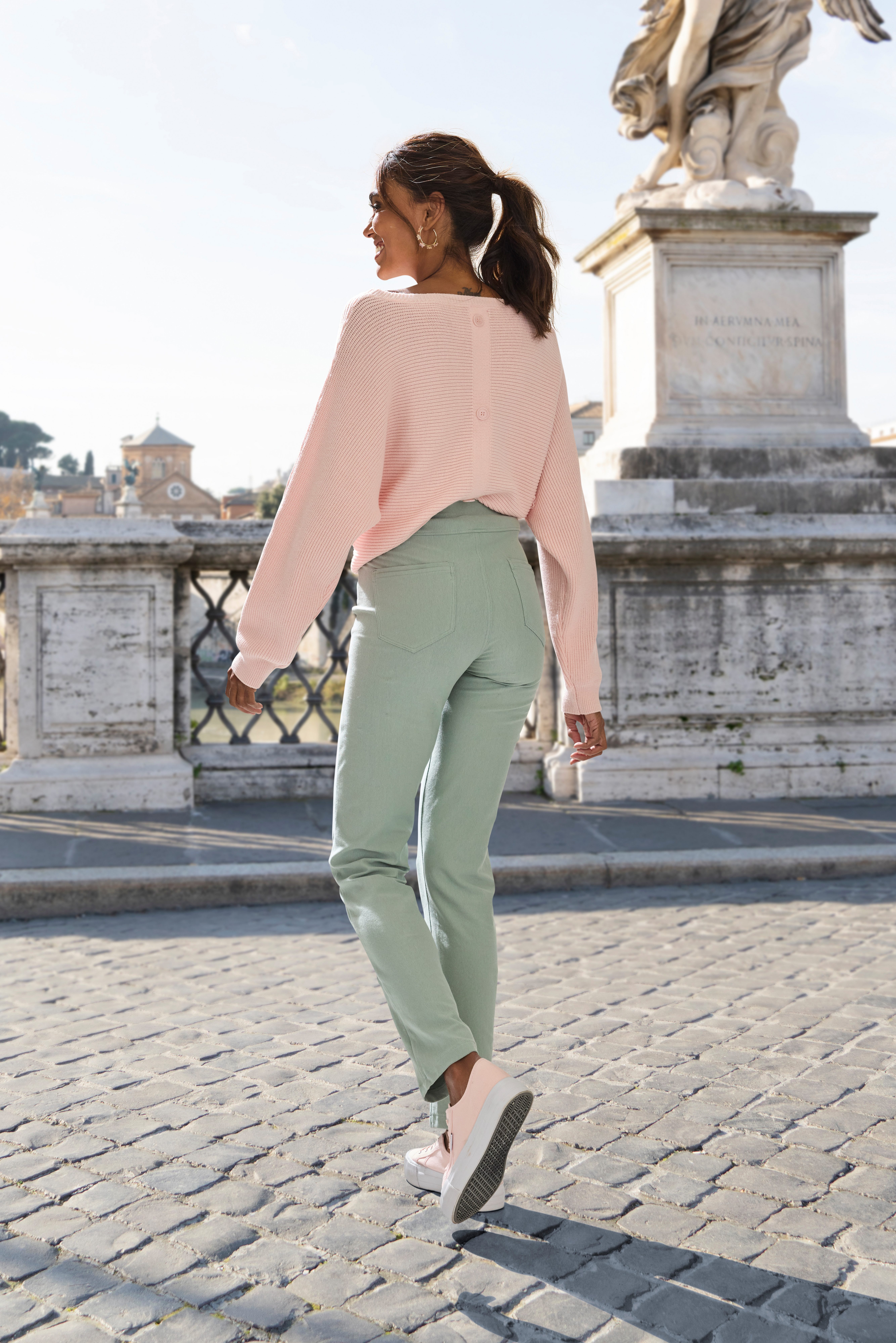 H.I.S Comfortbroek in jeanslook, loungewear