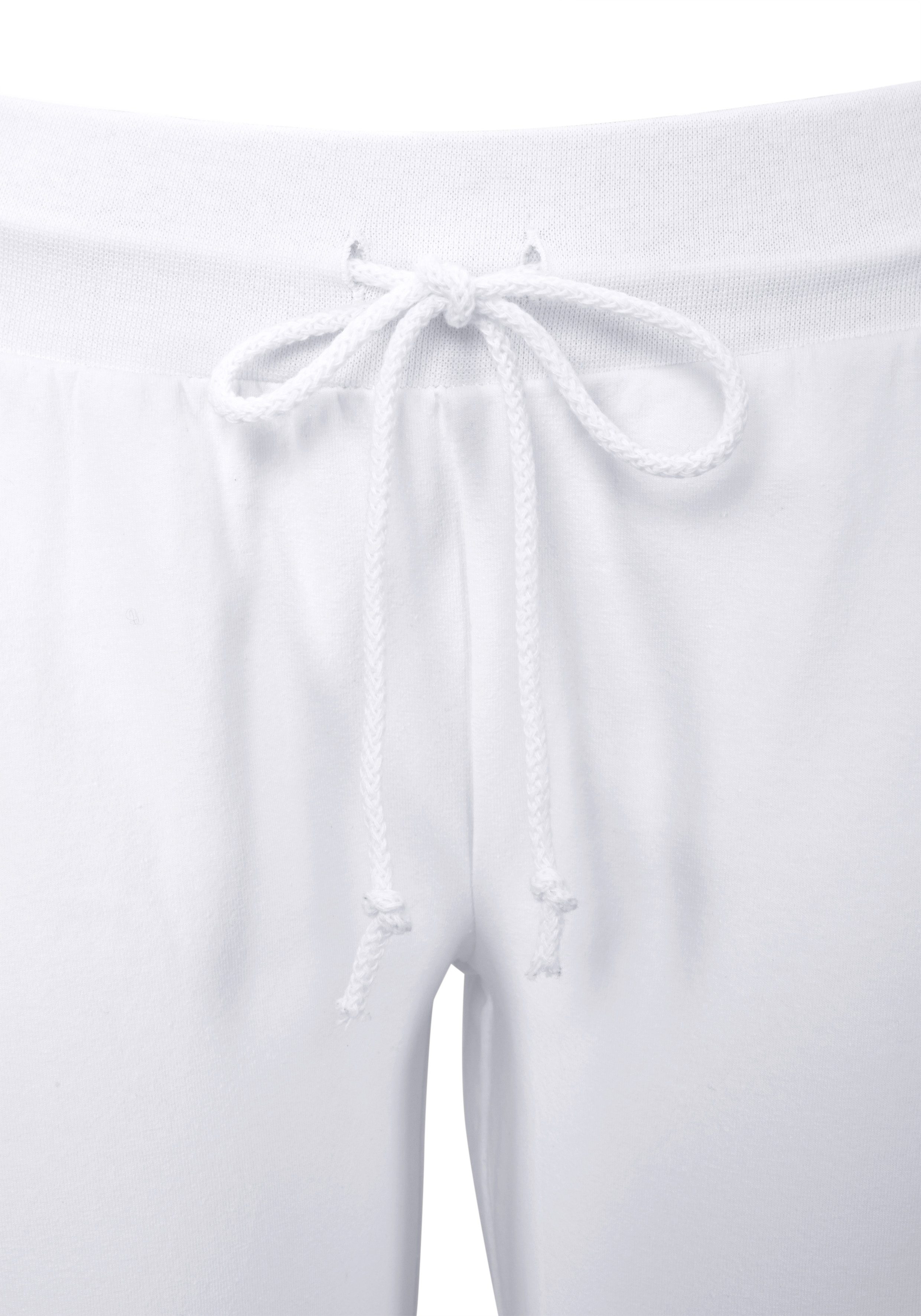 Beachtime 7/8-strandbroek van zachte jersey, wide leg, joggingbroek, loungebroek