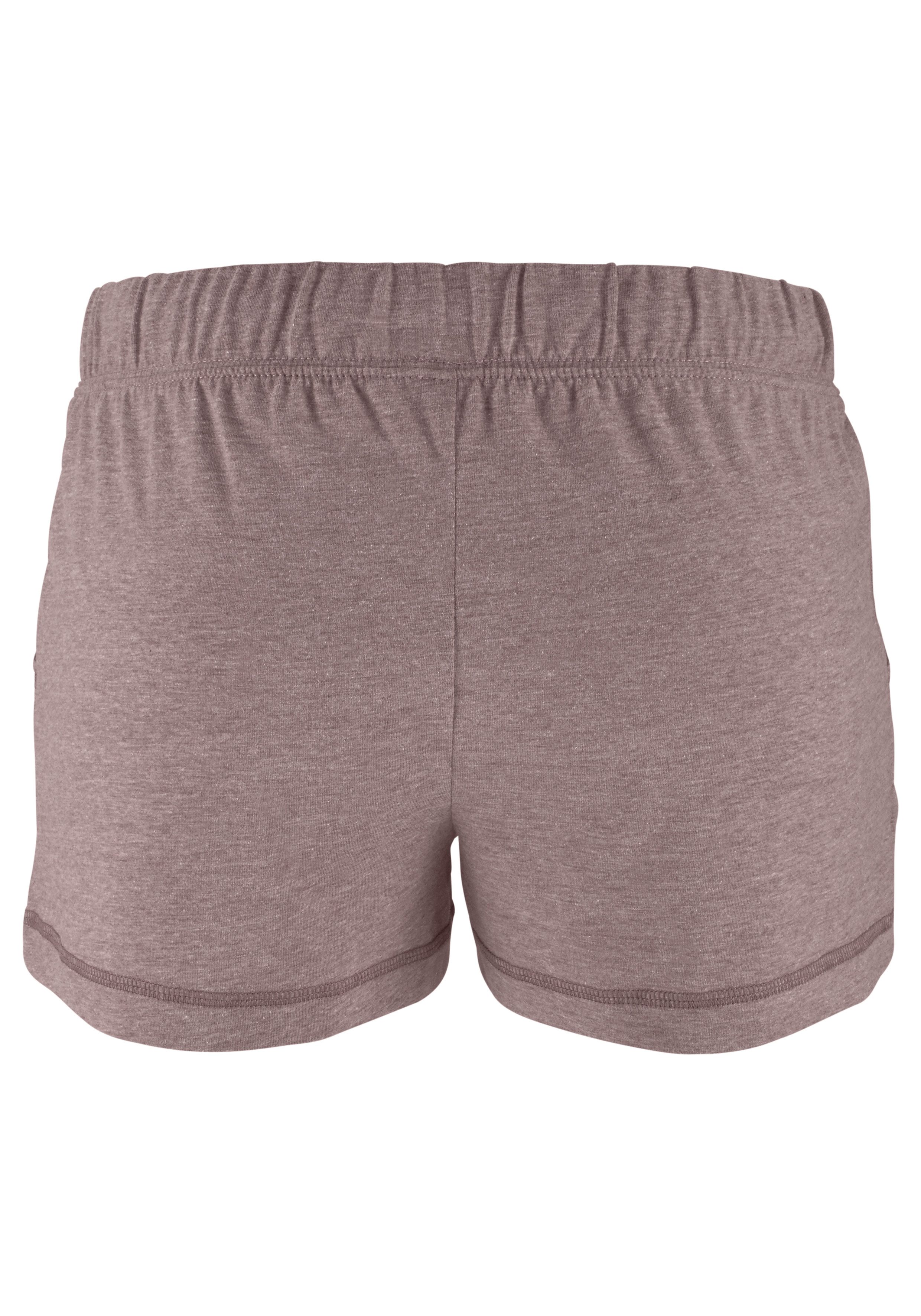 Arizona Shortama mêlee met ronde hals en borstzak (2-delig, 1 stuk)