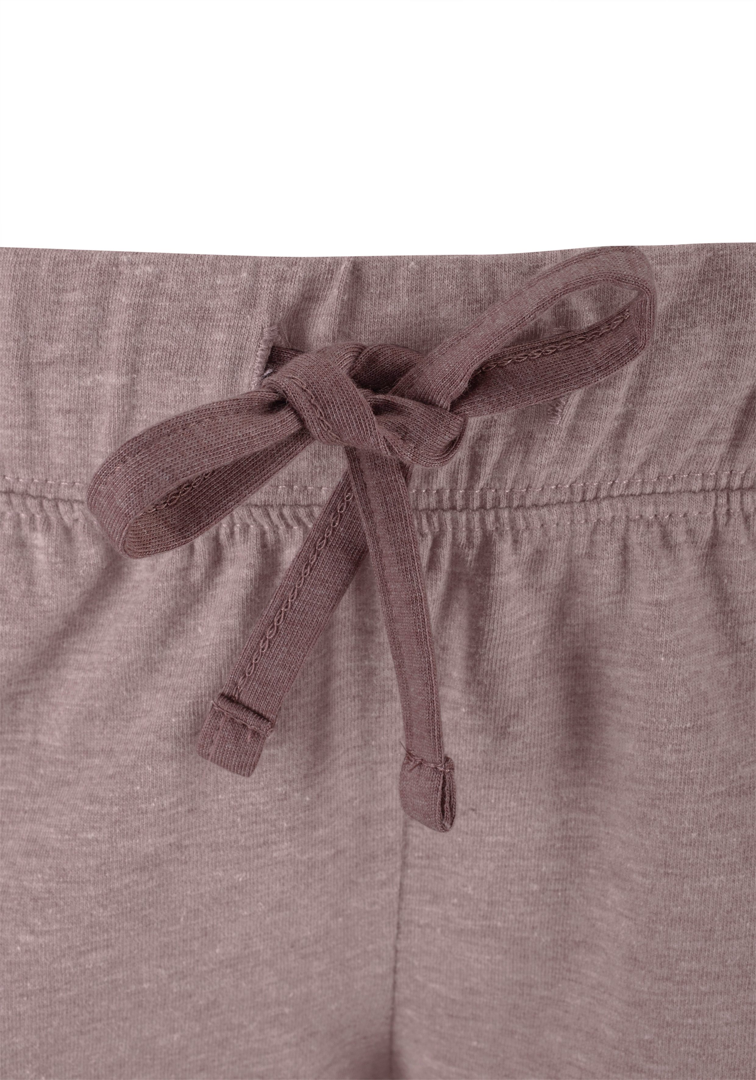 Arizona Shortama mêlee met ronde hals en borstzak (2-delig, 1 stuk)