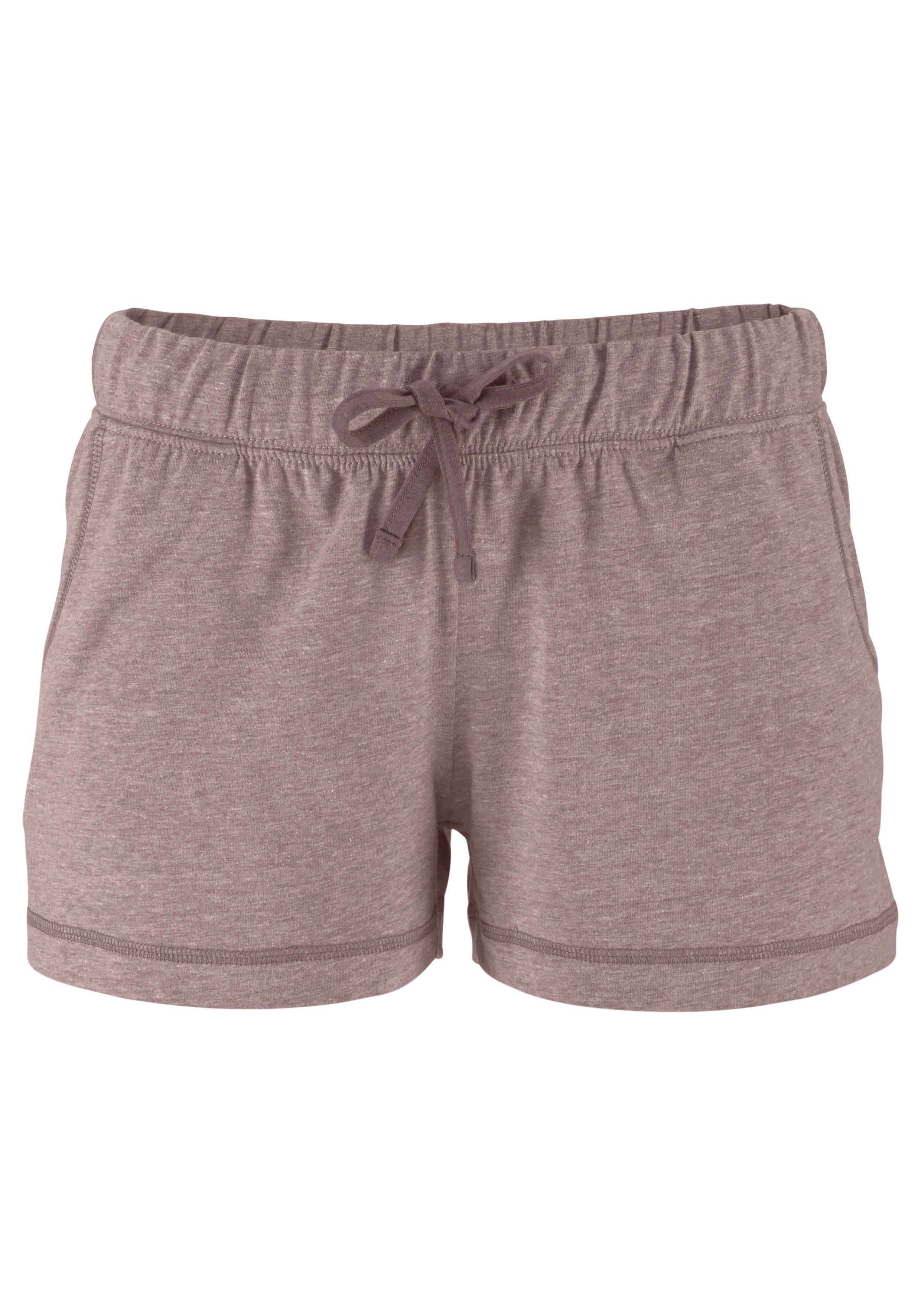 Arizona Shortama mêlee met ronde hals en borstzak (2-delig, 1 stuk)