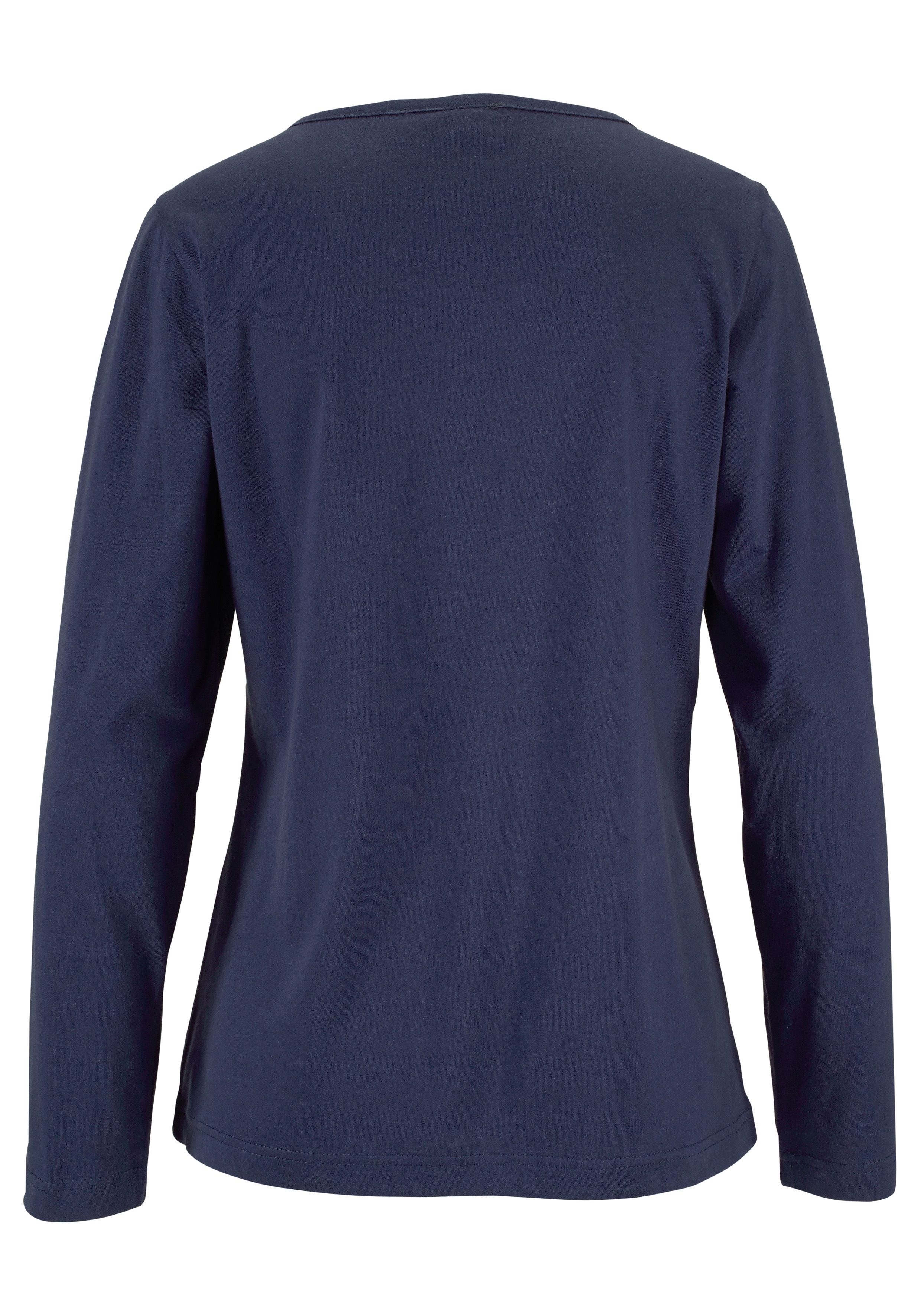 Vivance Dreams Pyjama met sterrenprint (4-delig, Set van 2)