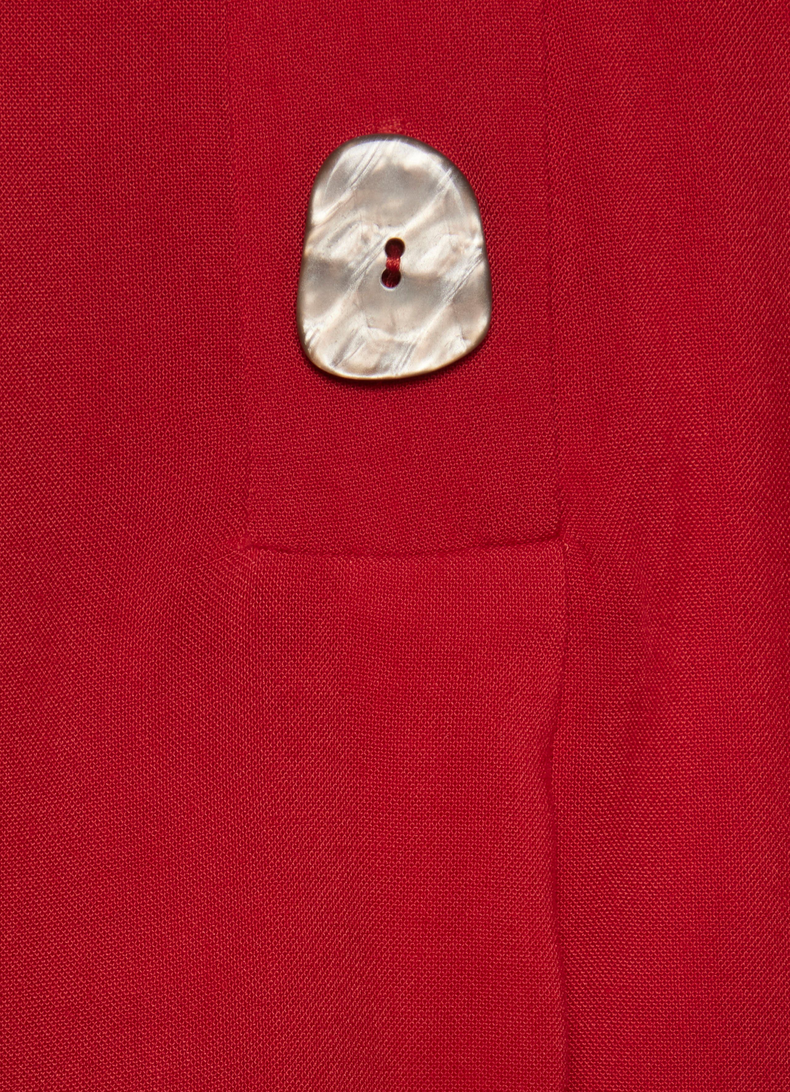 Lascana Blouse zonder sluiting met modieuze knopen, luchtige korte mouwen blouse, zomers