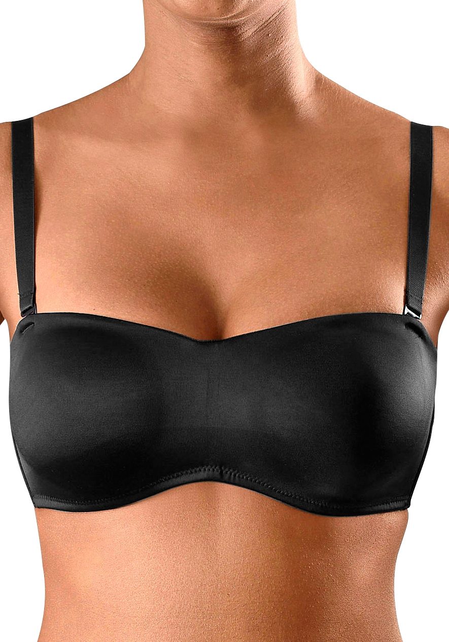 Lascana T-shirt-bh zonder schaal met afneembare bandjes, basic lingerie