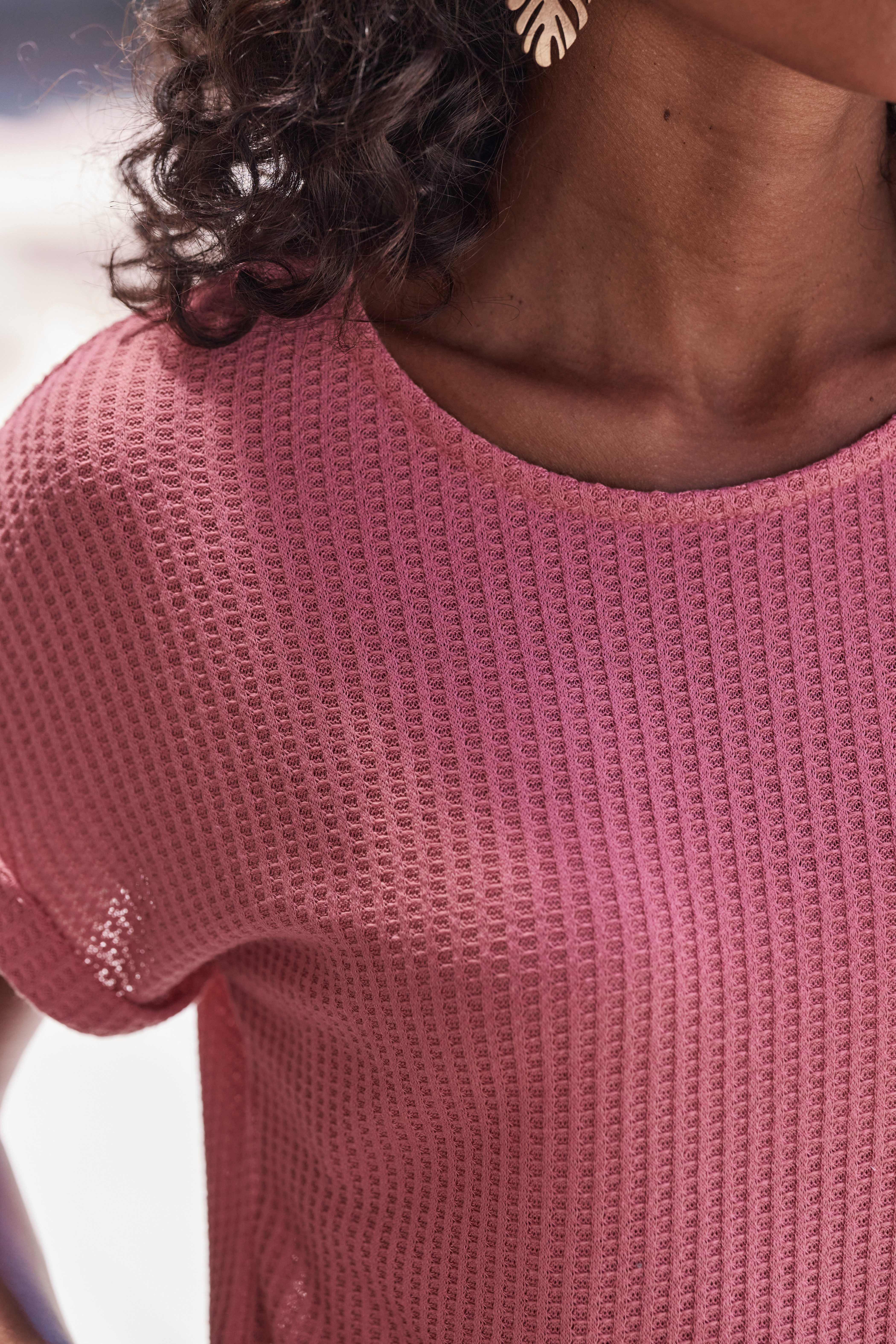 Vivance Shirt met korte mouwen Van zachte piquékwaliteit
