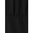lascana culotte met decoratieve knopen zwart