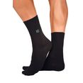 h.i.s basic sokken met comfortboord (7 paar) zwart